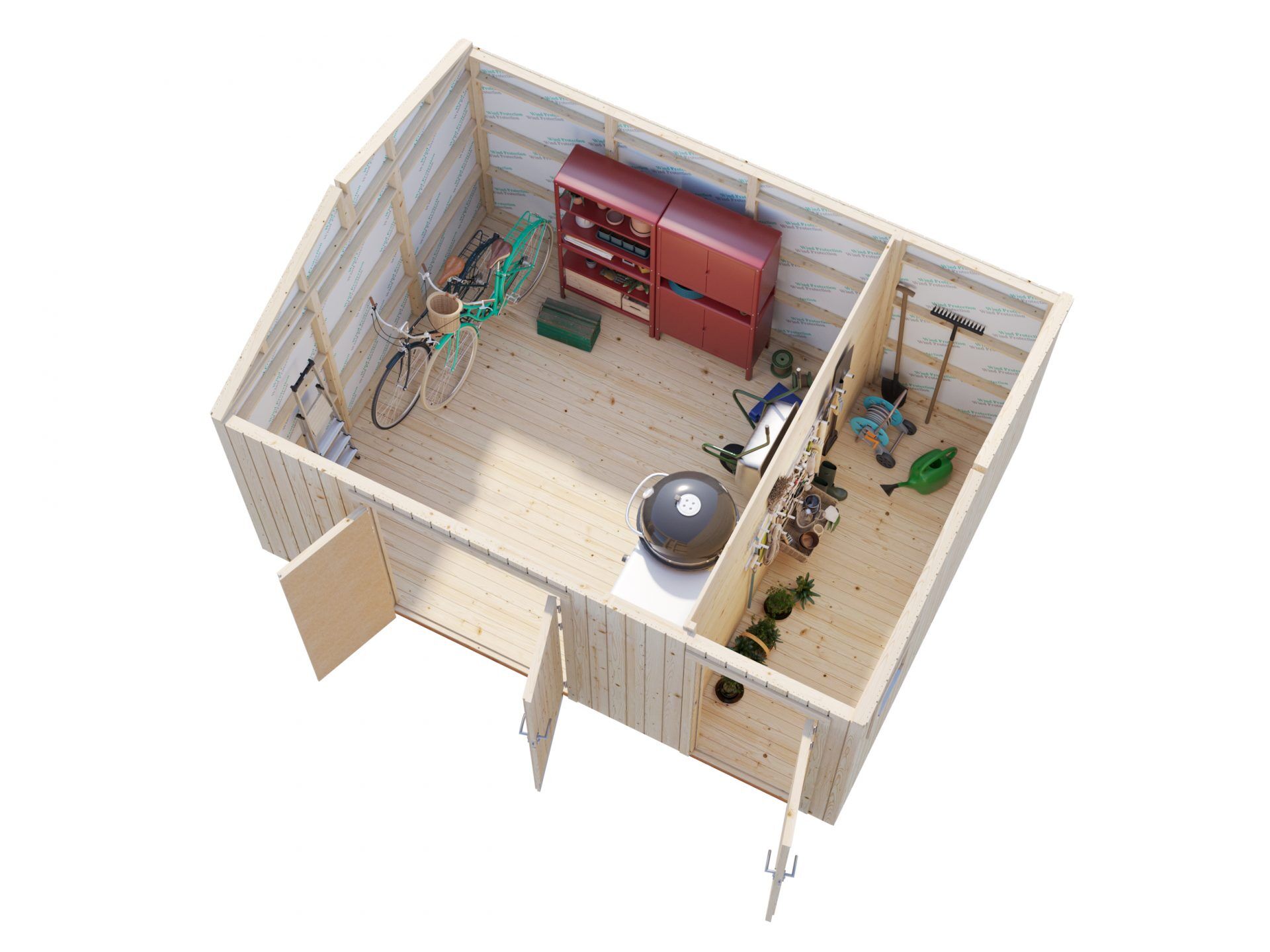 Palmako Gerätehaus Olaf 13,5 m²