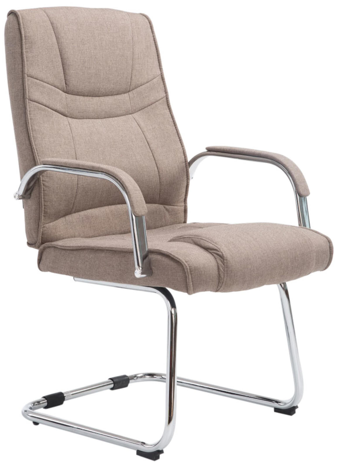 2er Set Stühle Attila Stoff, taupe