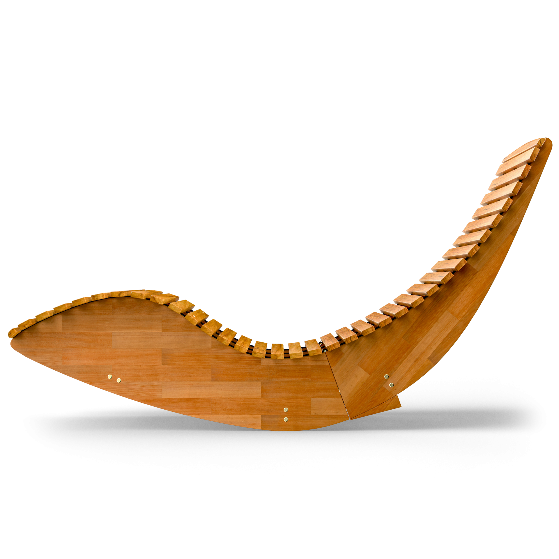 Saunaliege Java klappbar ergonomisch Schaukel fixierbar
