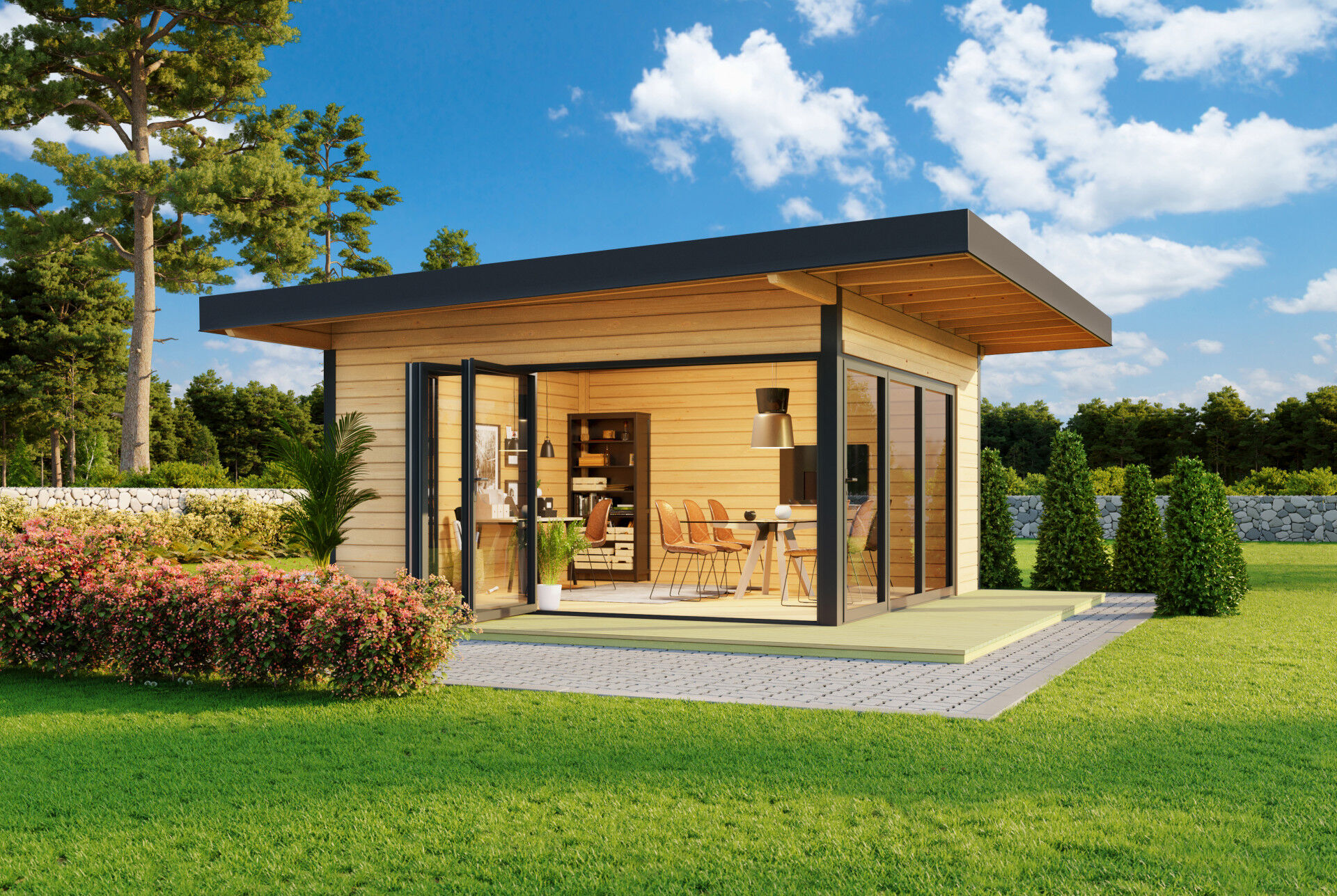 Lasita Maja Gartenhaus Domeo 9