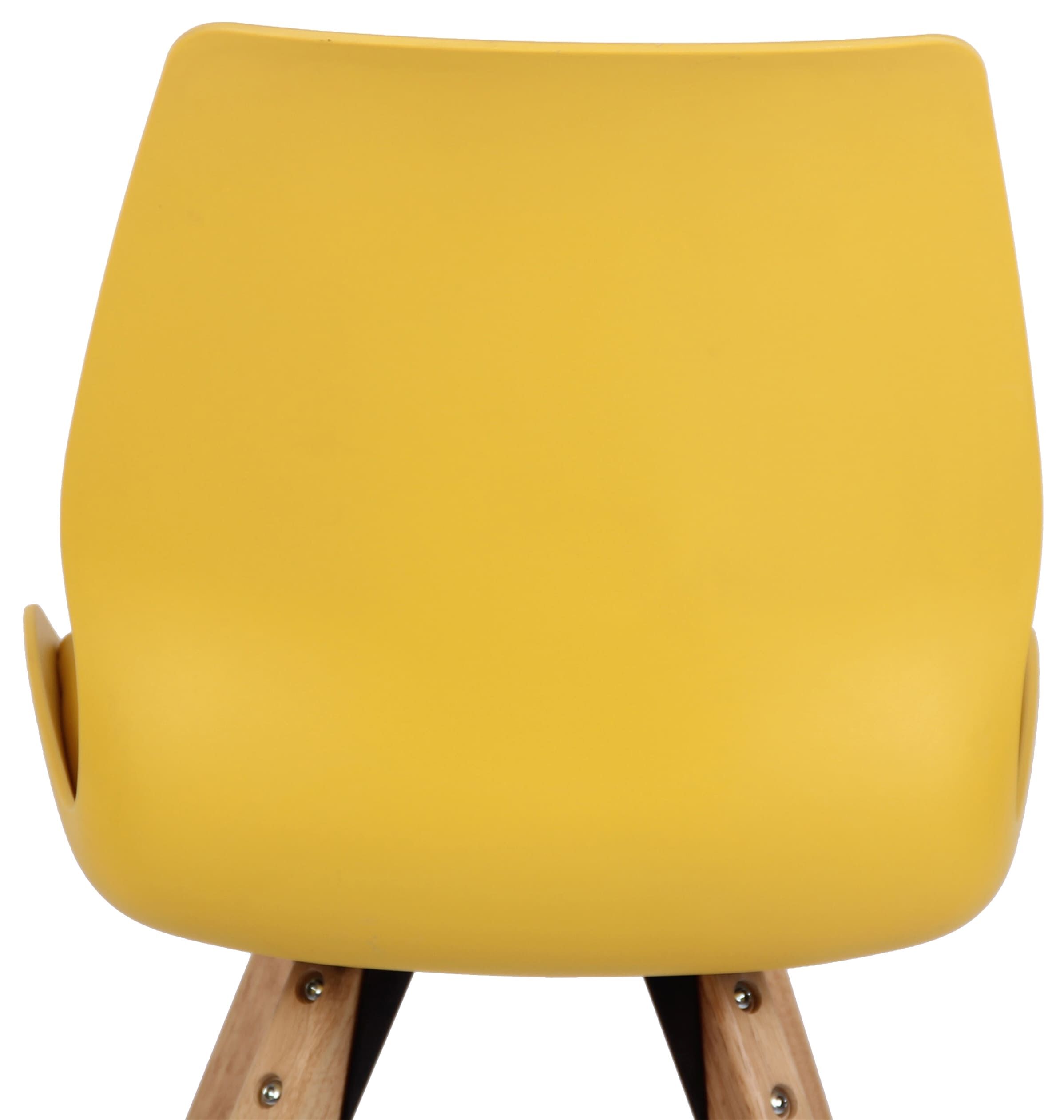 Stuhl Luna Kunststoff, gelb