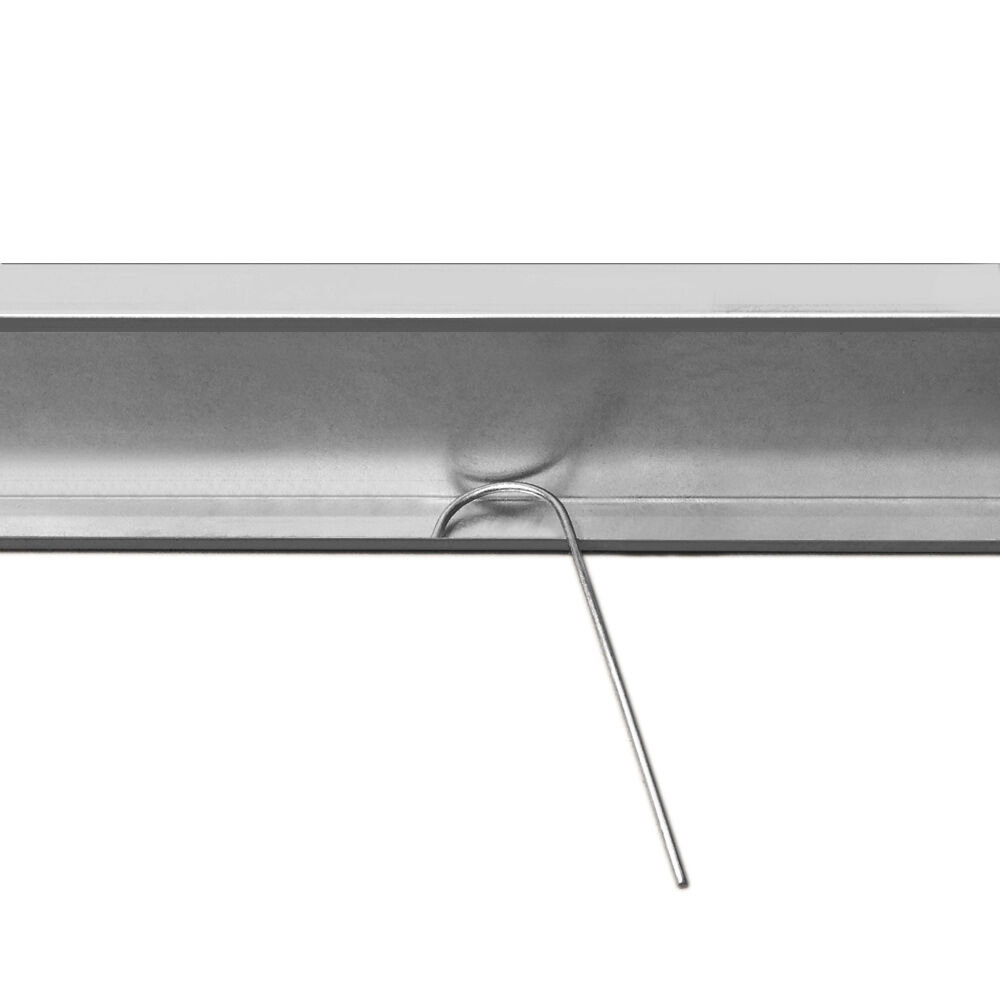 Stahlfundament verzinkt 190x122x12cm - für Anlehngewächshaus