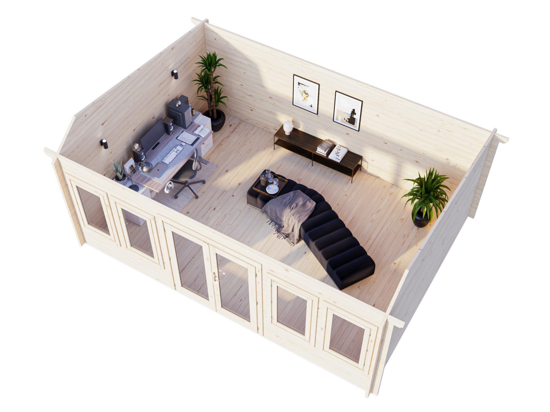 Palmako Gartenhaus Claudia Pent 19,4 m²