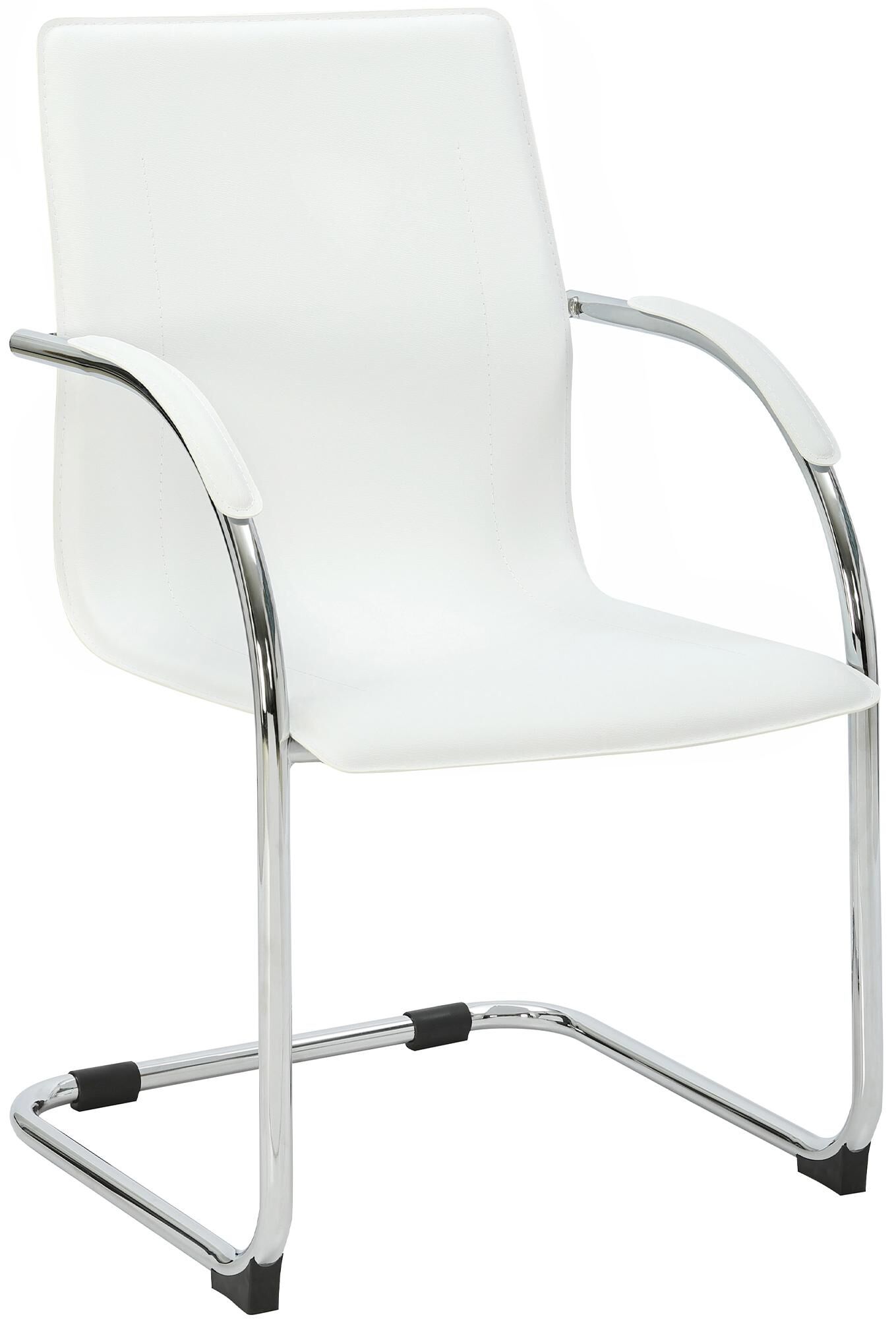 Besucherstuhl Noeleen, weiß