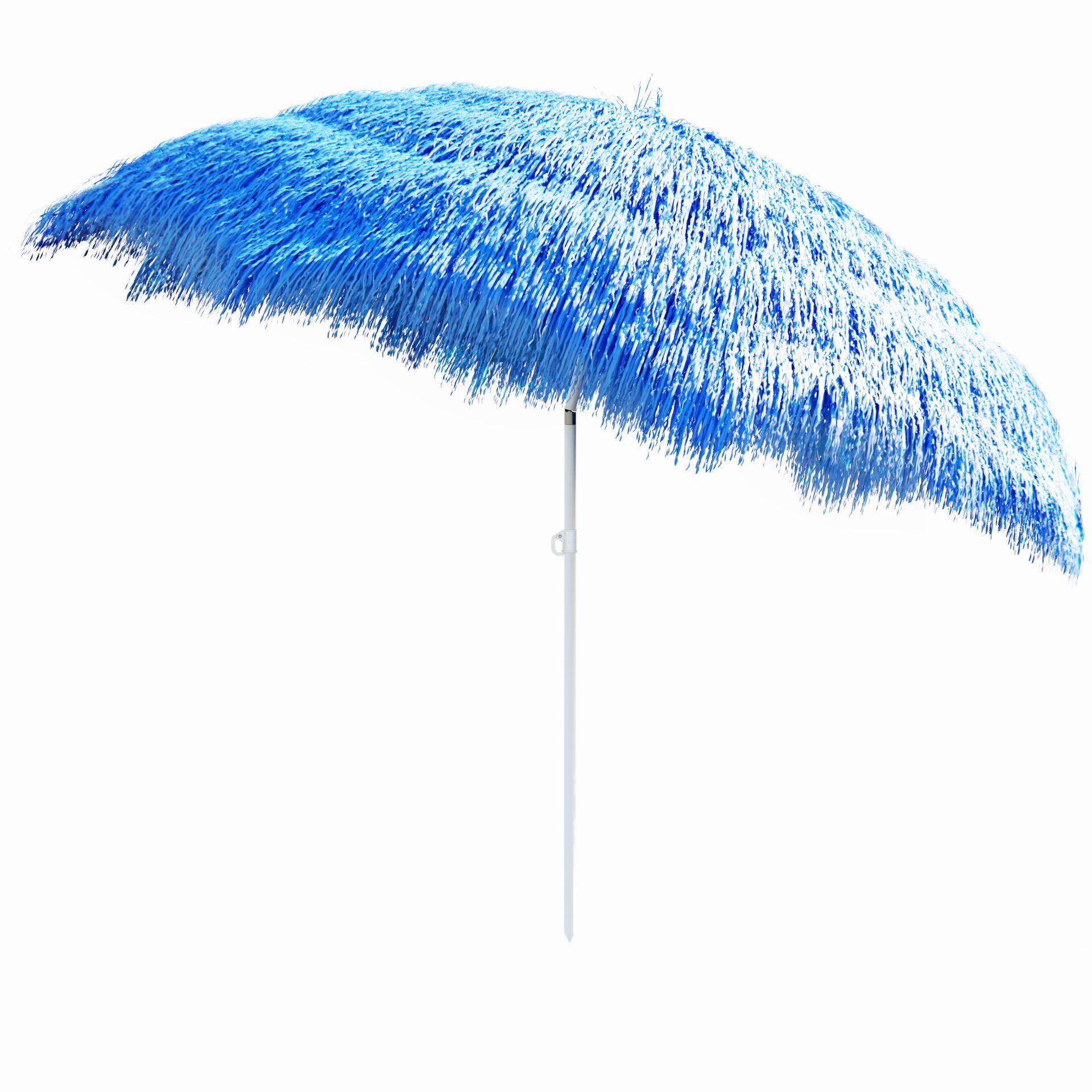 Sonnenschirm Hawaii Blau Ø160cm UV-Schutz 30+