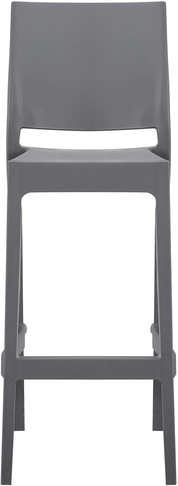 Barhocker Flamur, dunkelgrau