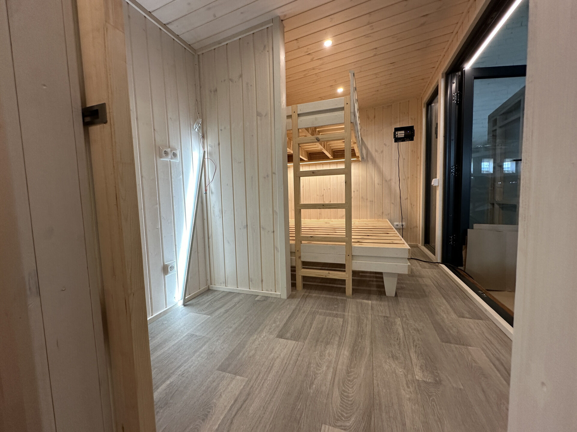 Mobilhaus Tinyhaus 2,3 x 4,9 m, Naturbelassen