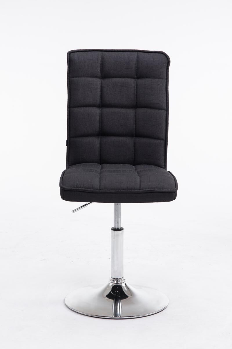 Esszimmerstuhl Peking V2 Stoff, schwarz