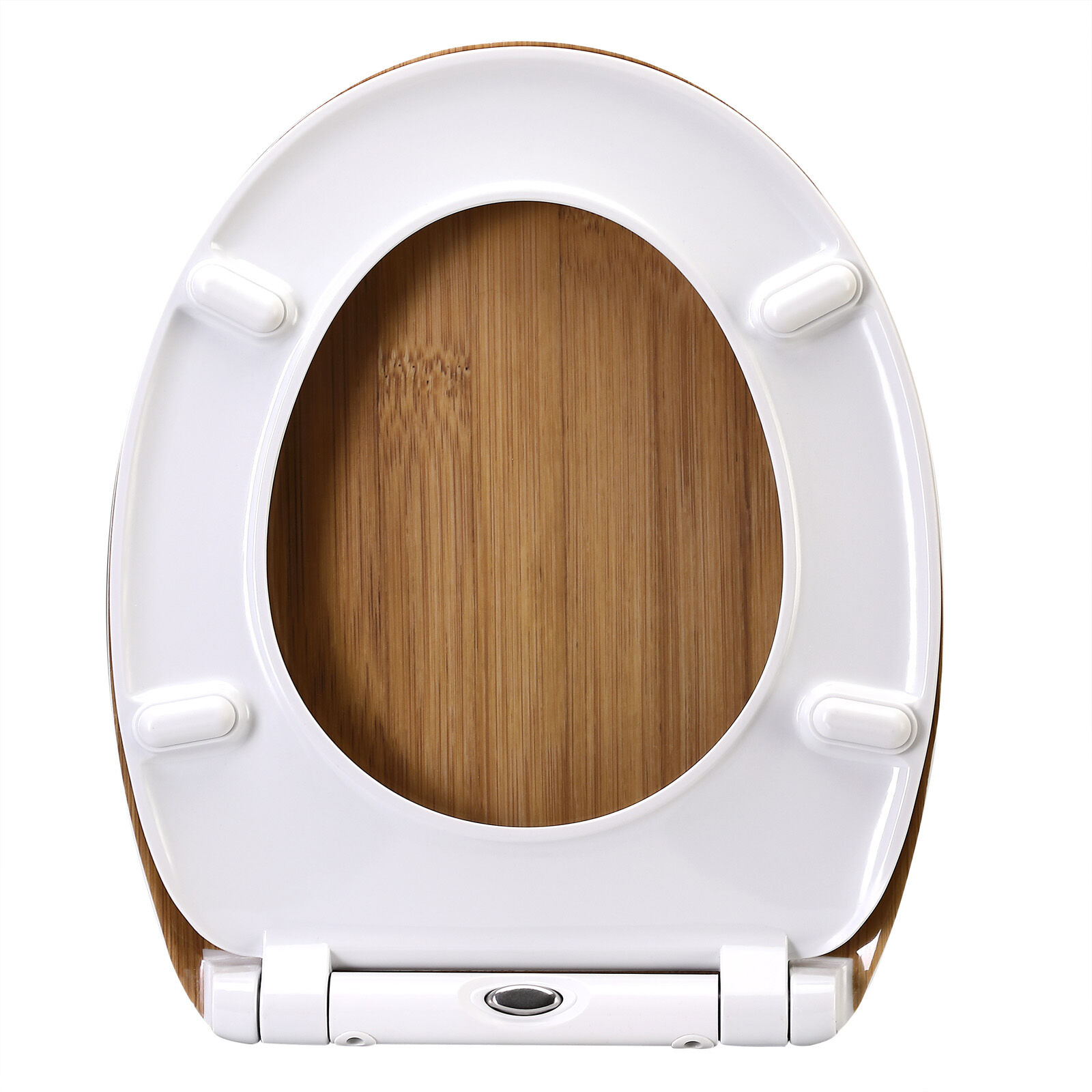 Toilettensitz Bambus mit Absenkautomatik | DB-108926