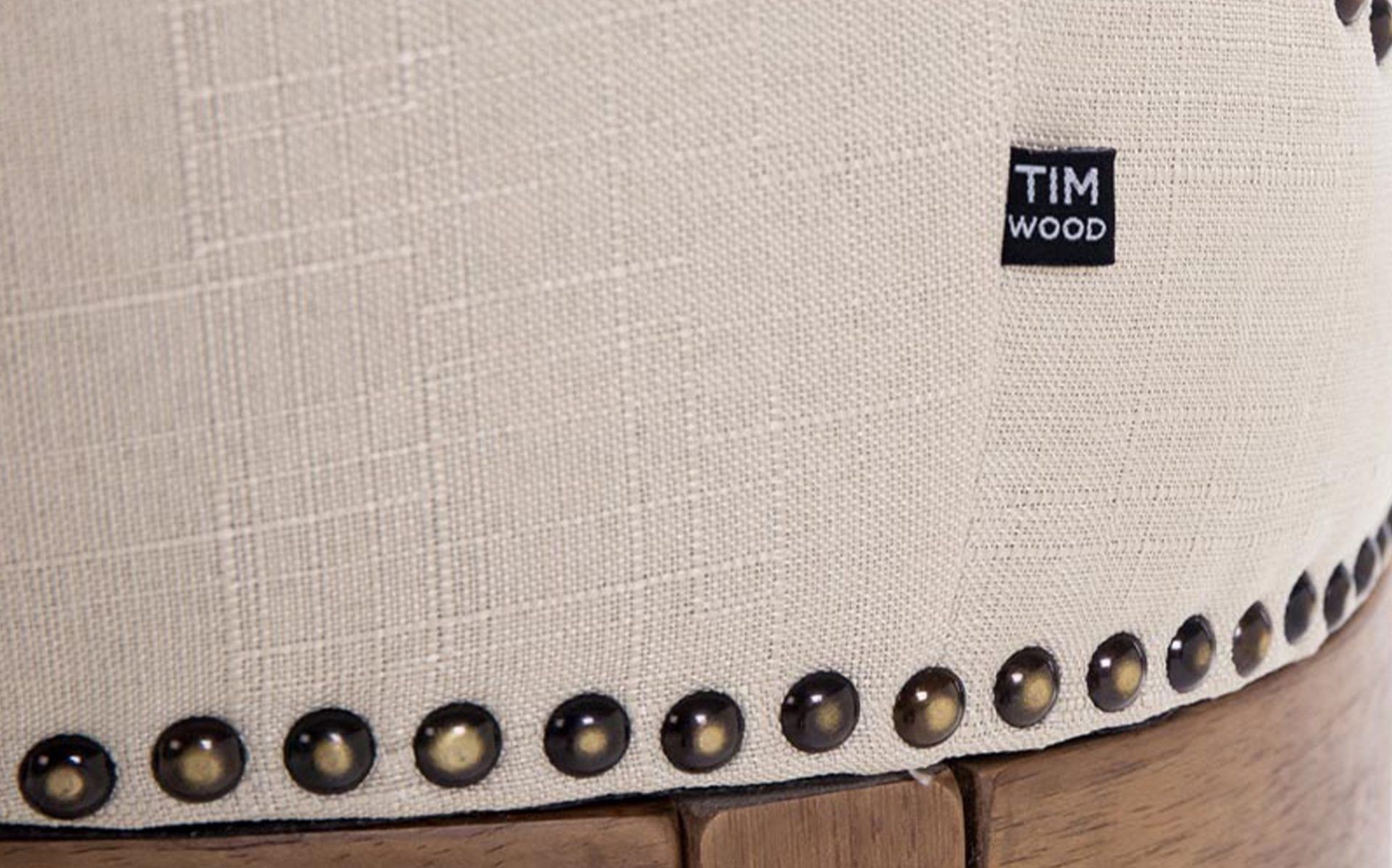 Barhocker Lakewood Stoff, Antik, creme