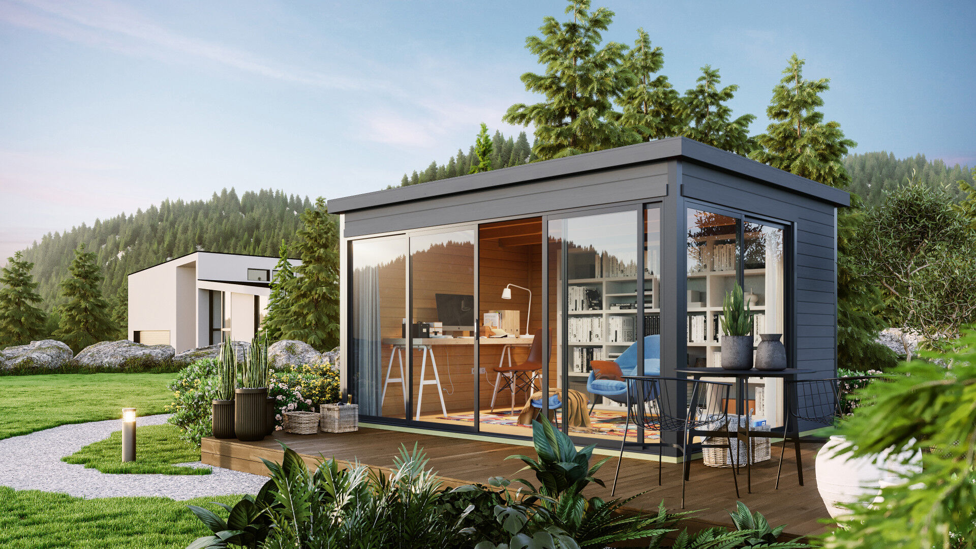 Lasita Maja Gartenhaus Domeo 4