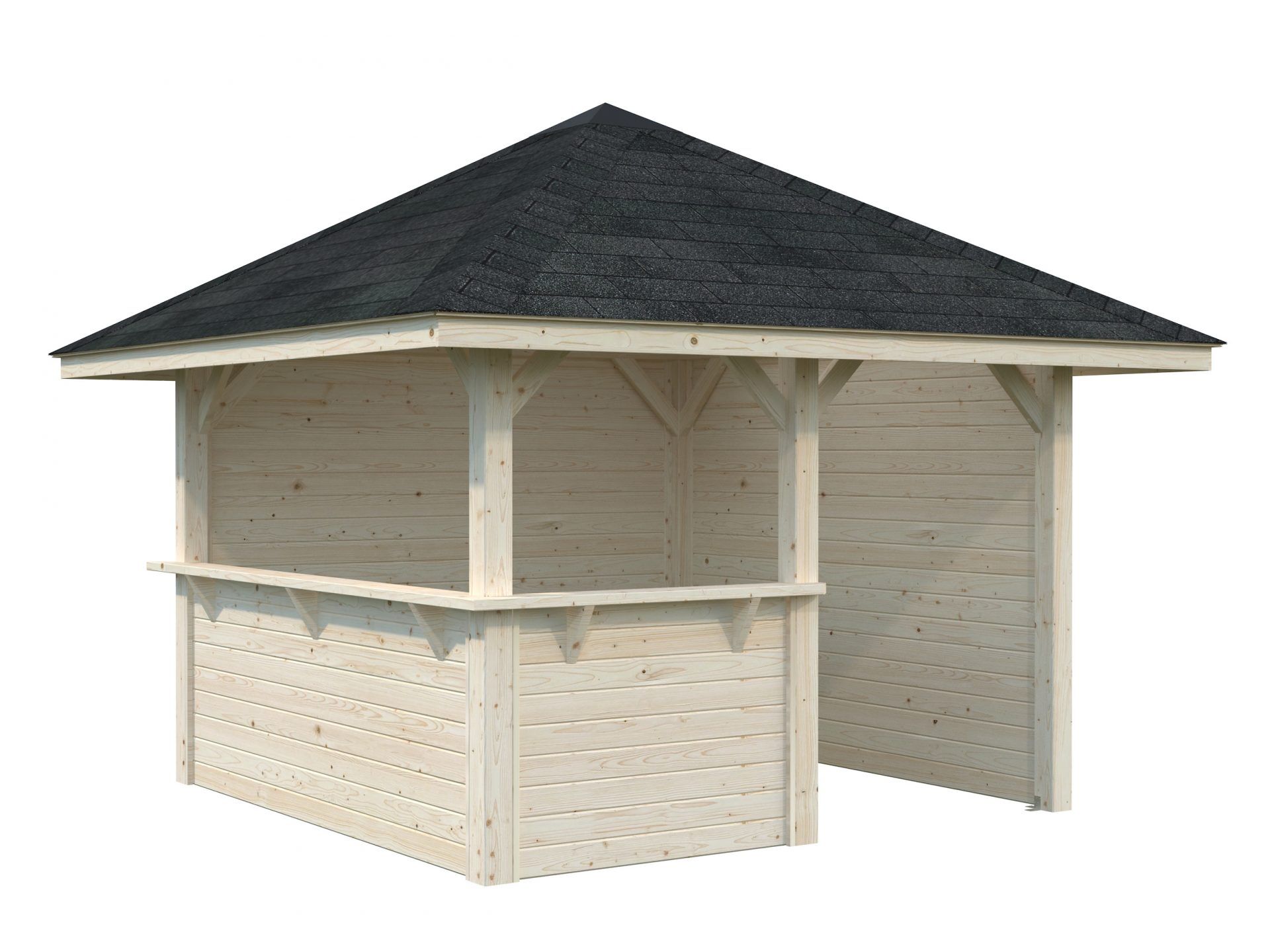 Palmako Pavillon Bianca 8,3 m2 Set 103