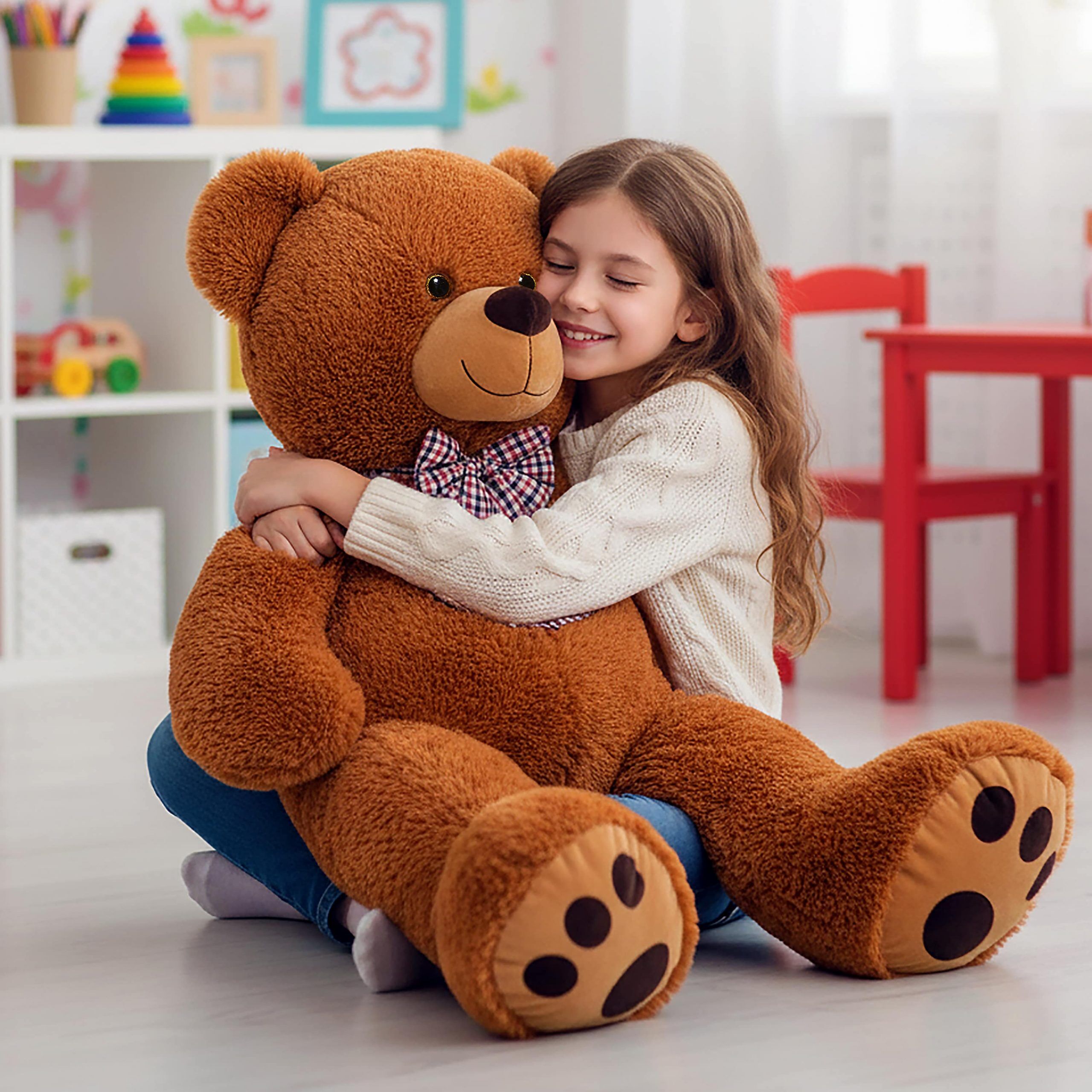 Plüschtier Teddybär XL Braun 100cm