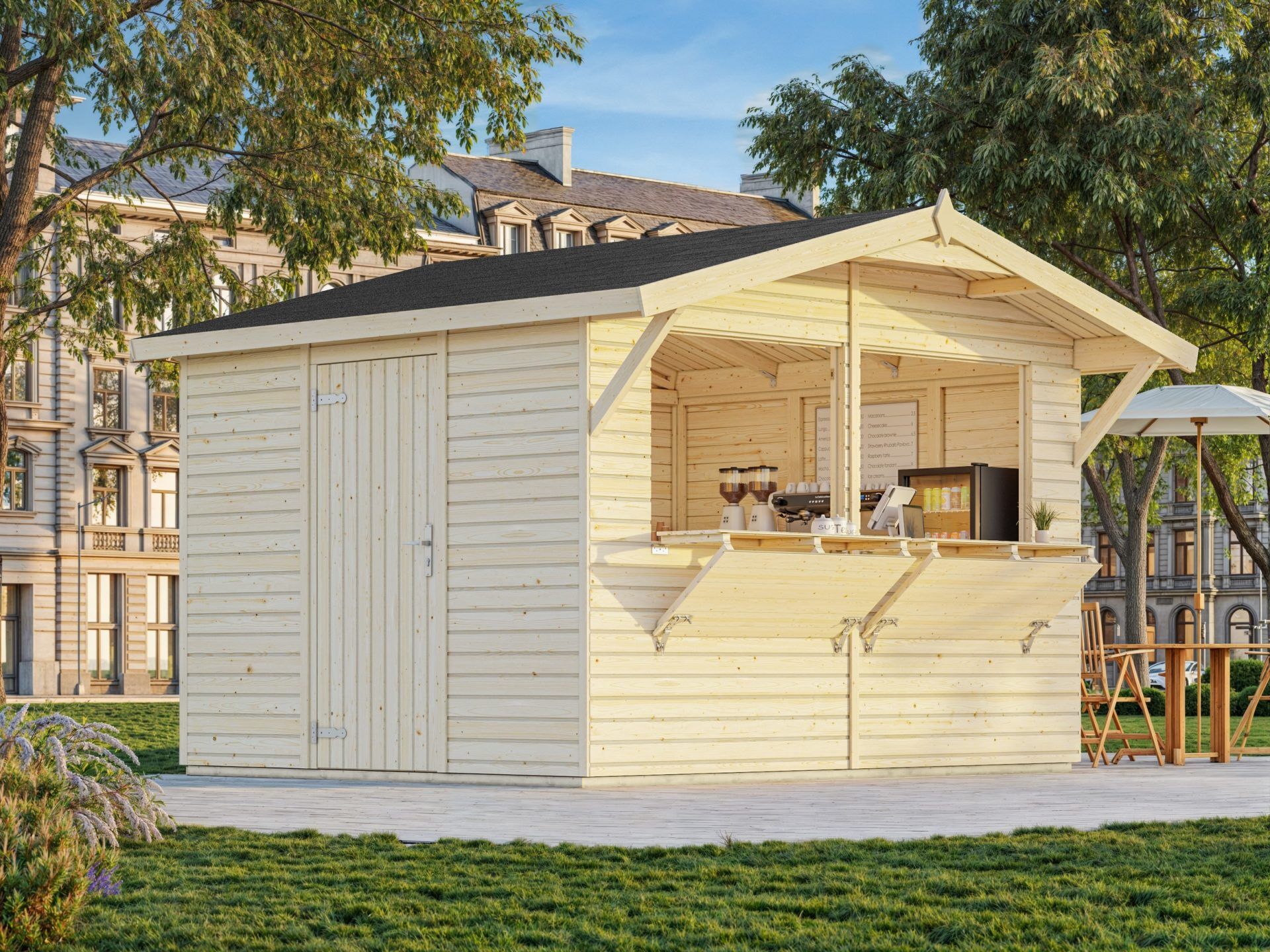Palmako Marktstand Stella 8,2 m²