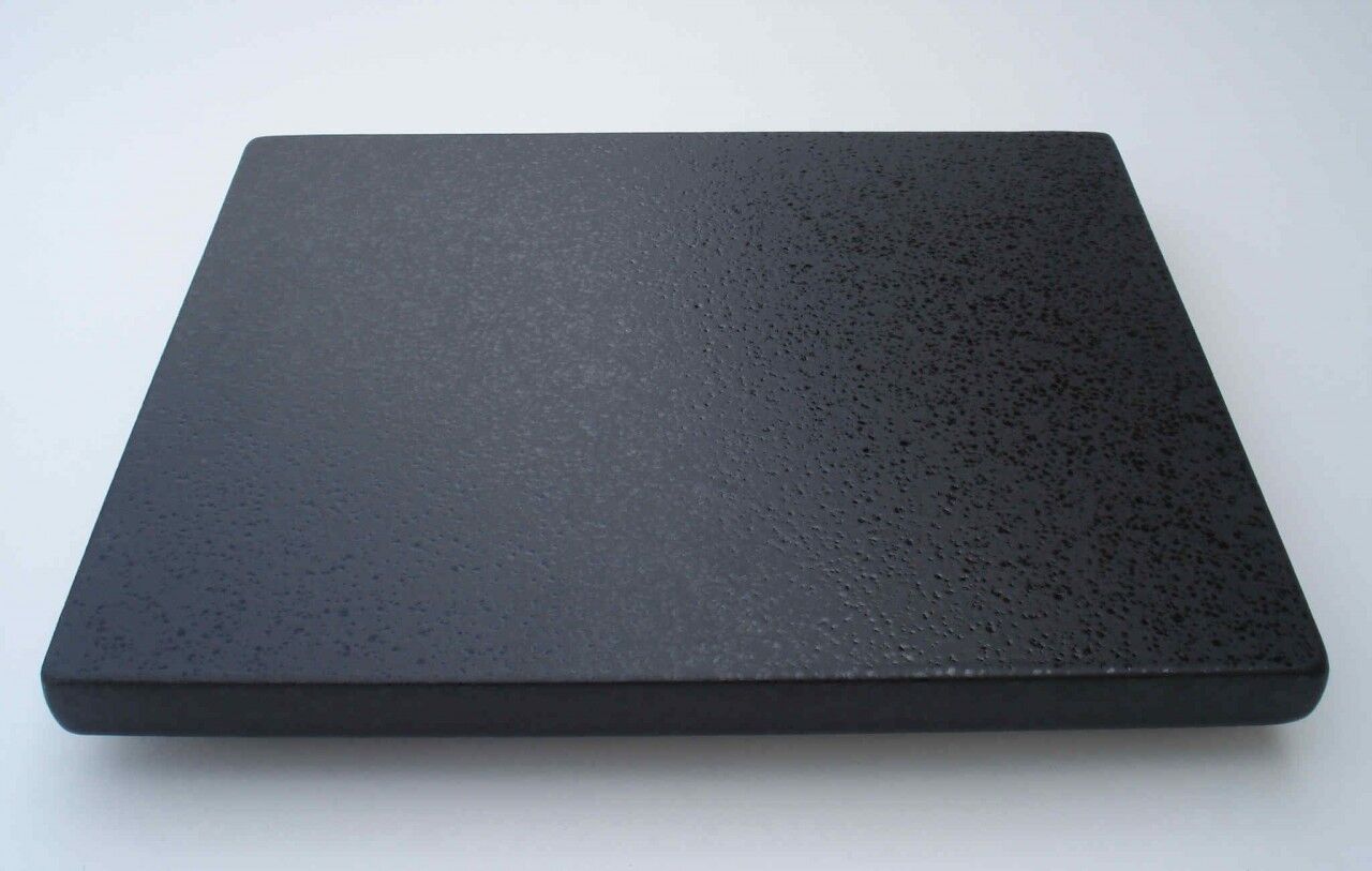 Megrill 400x400mm Grillstein, Pizzastein aus glasiertem Cordierit