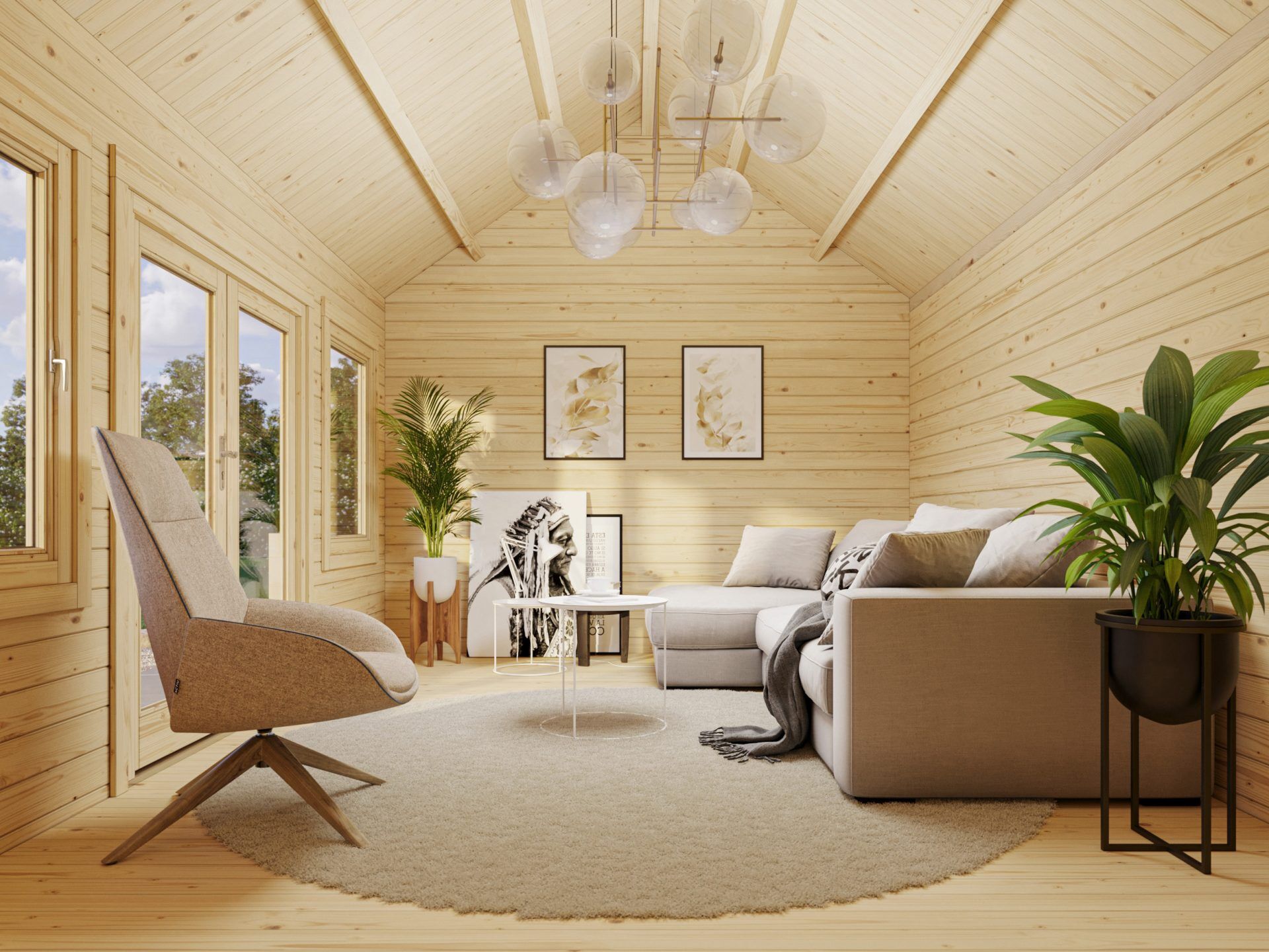 Palmako Gartenhaus Claudia 14,2 m²
