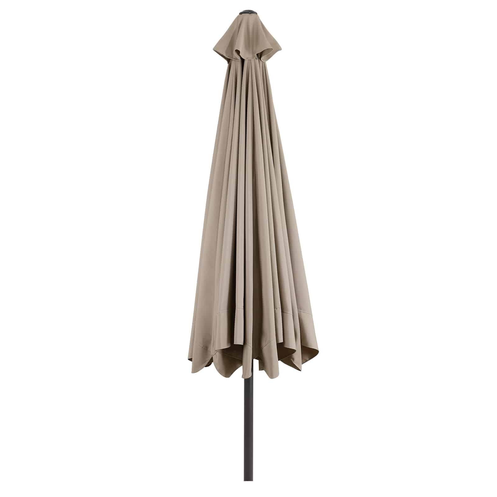 Sonnenschirm Maui Taupe Ø330cm UV-Schutz 80+