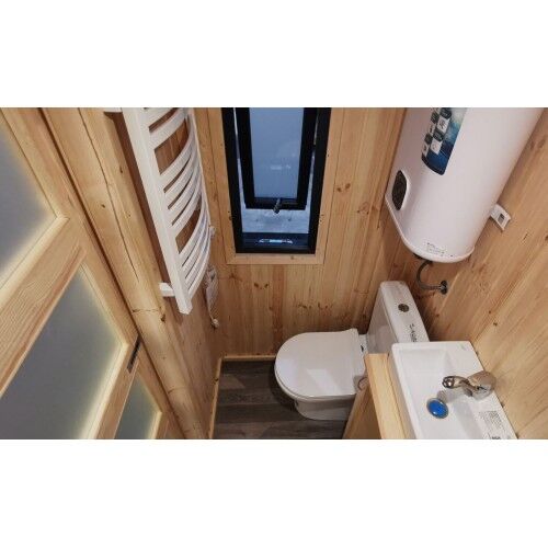 Mobilhaus Tinyhaus 2,3 x 4,9 m, Naturbelassen