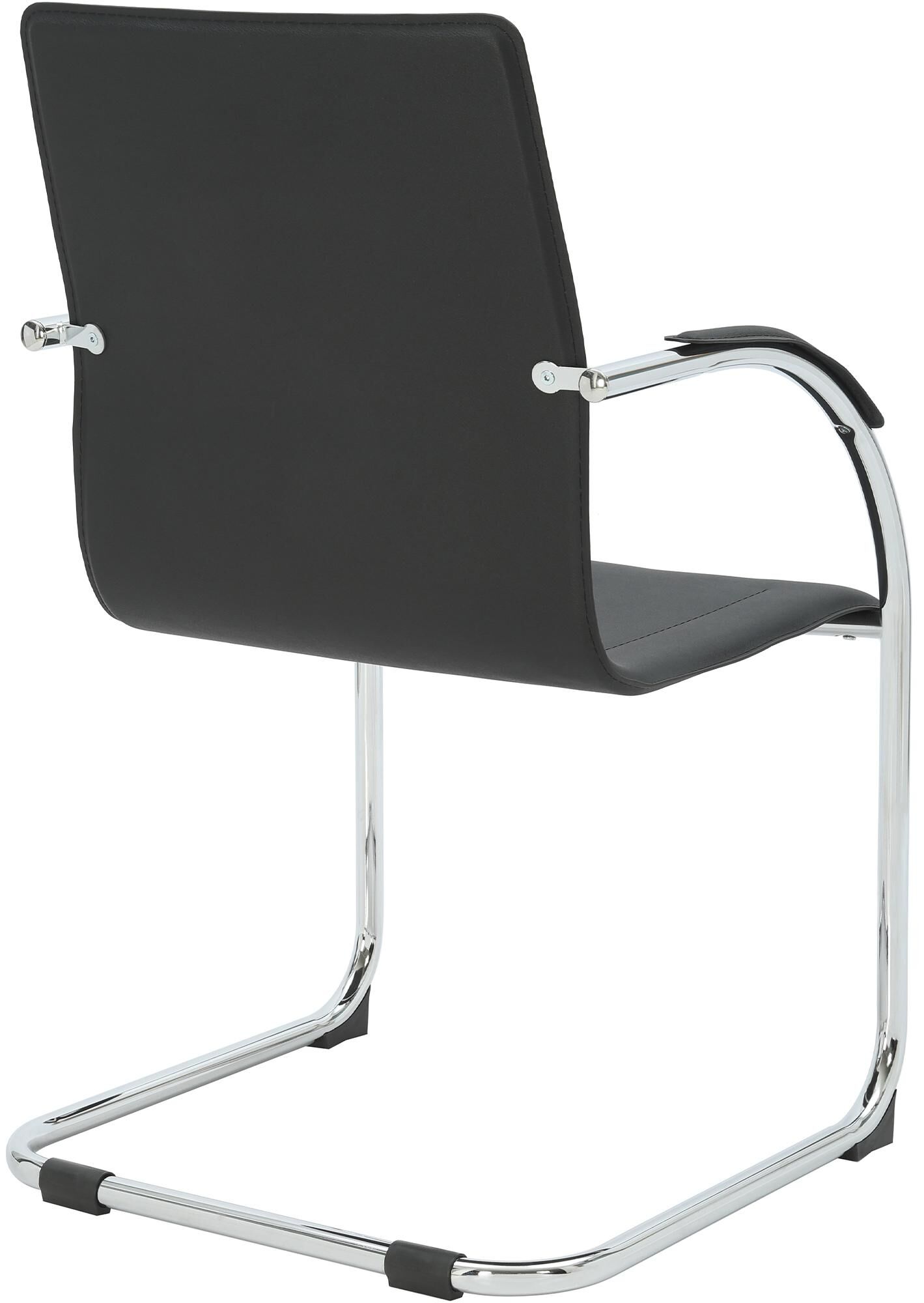Besucherstuhl Noeleen, schwarz