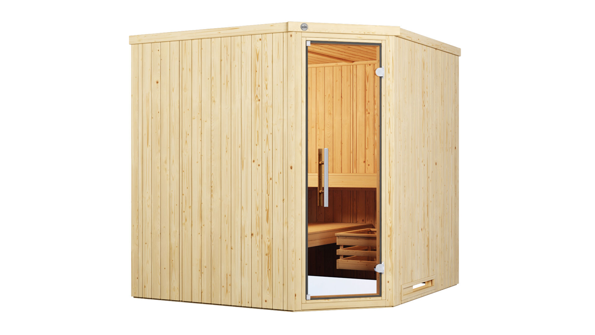 weka Elementsauna VARBERG 3, ohne Ofen, ohne Beleuchtung