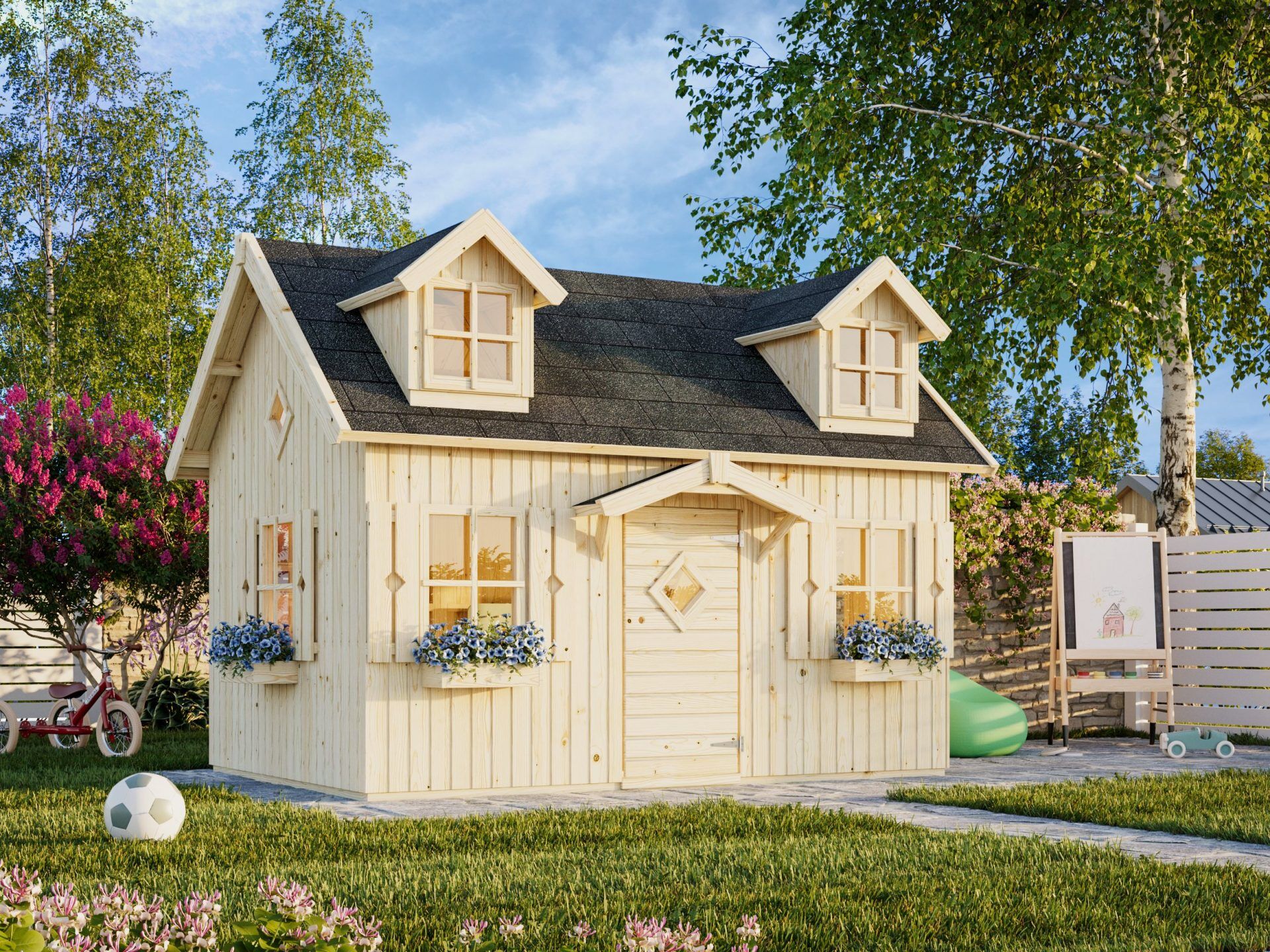 Palmako Kinderspielhaus Marie 5,4 m²