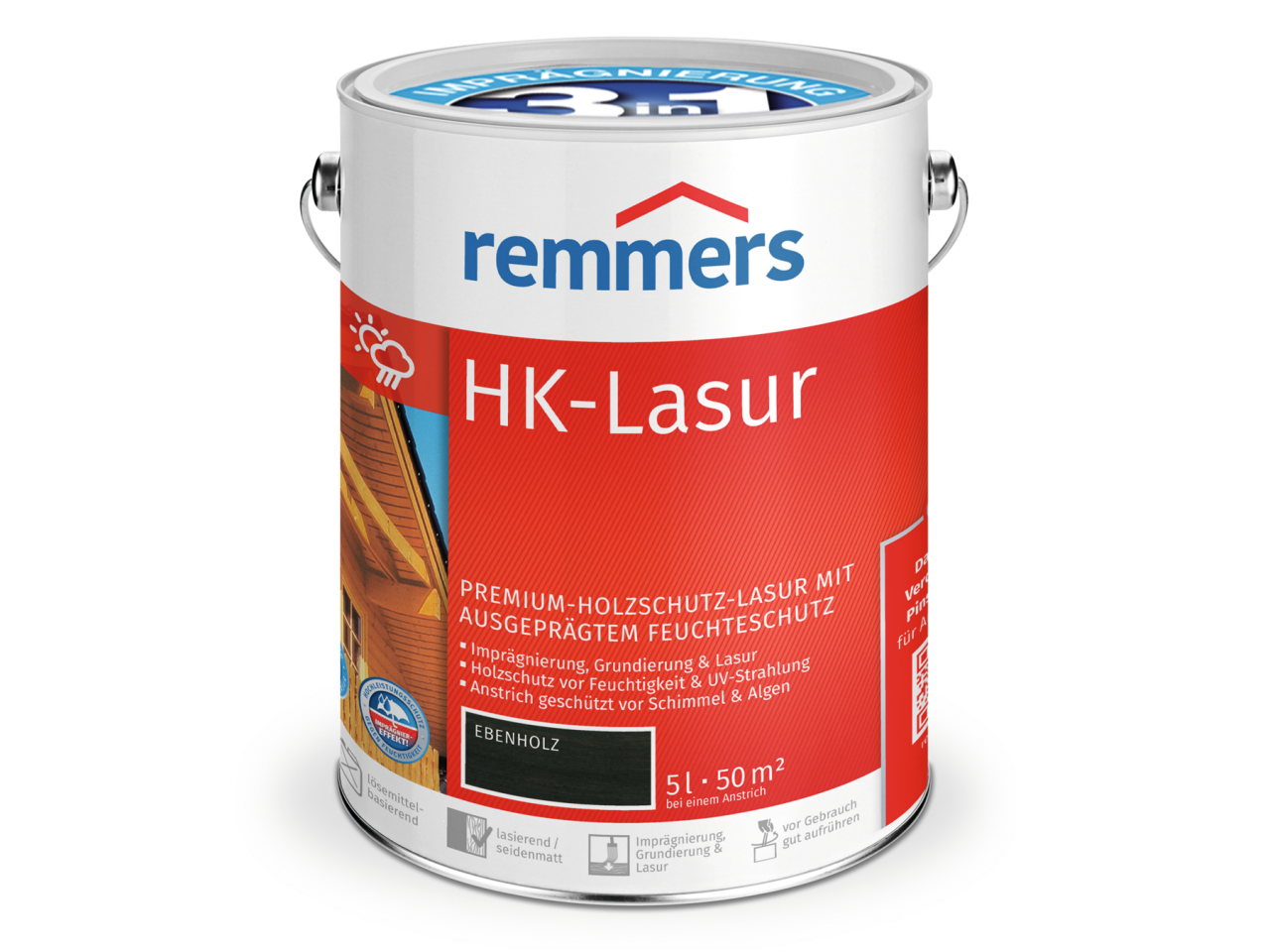 Remmers HK-Lasur 5 l, kiefer (RC-270)