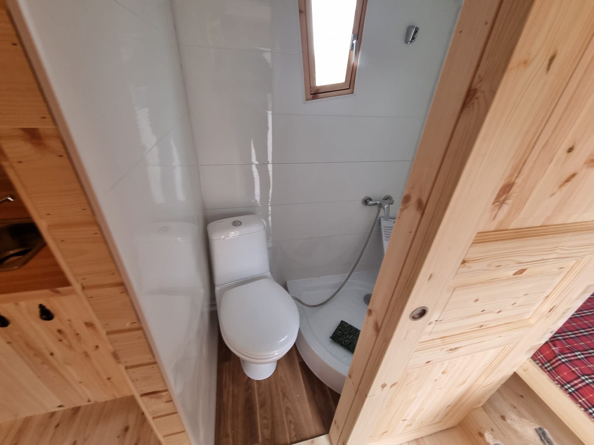 Campinghaus Tinyhaus Waldhütte Nordic 2, Rot