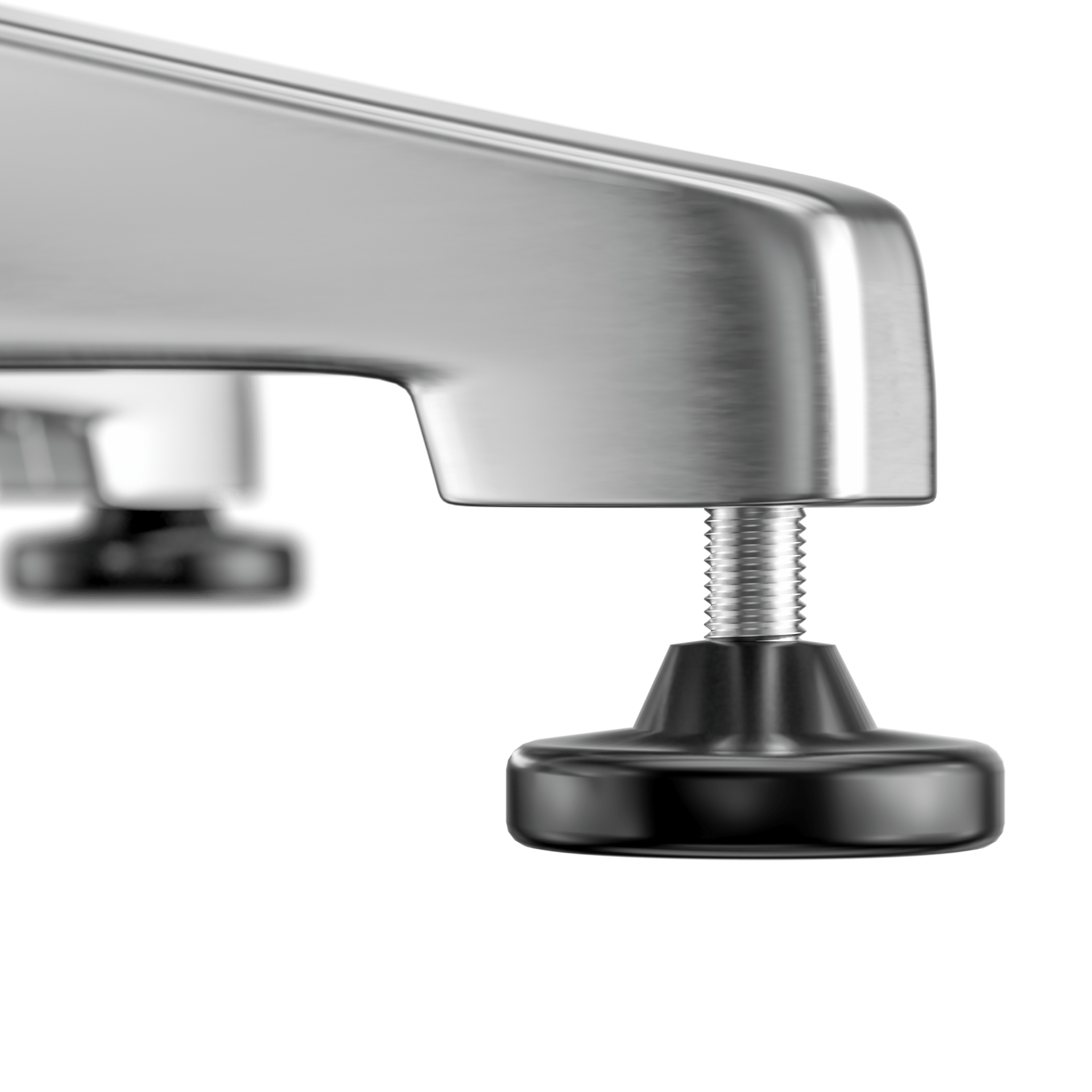 Stehtisch Ø60cm Silber Alu klappbar höhenverstellbar