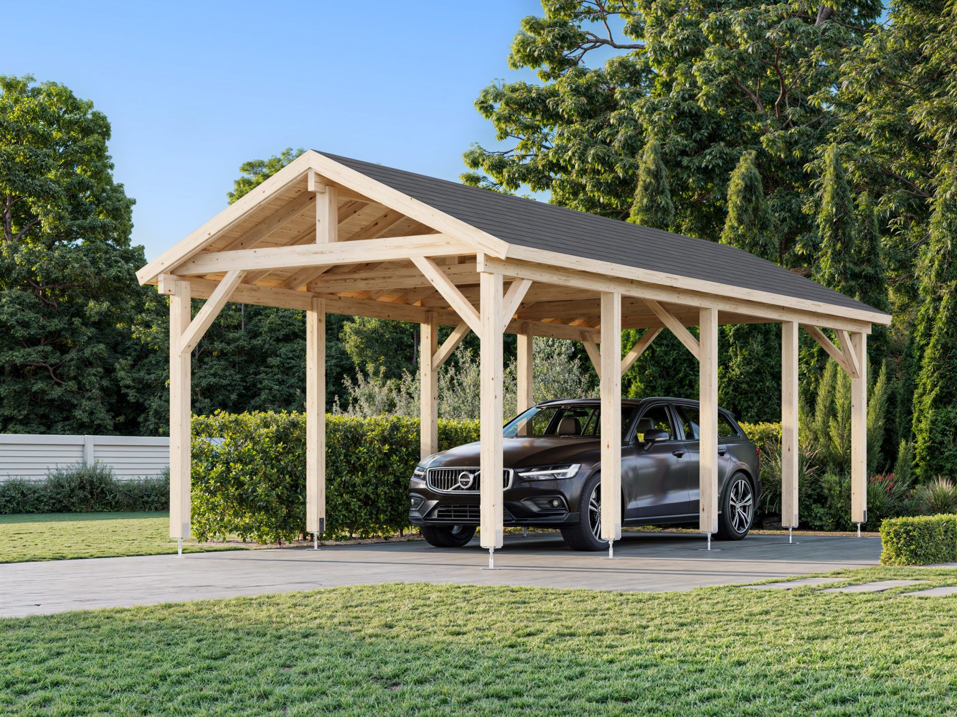 Palmako Carport Robert 23,1 m2