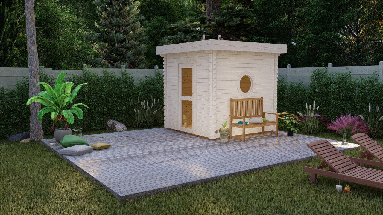 Saunahaus Gartensauna Trontheim 2