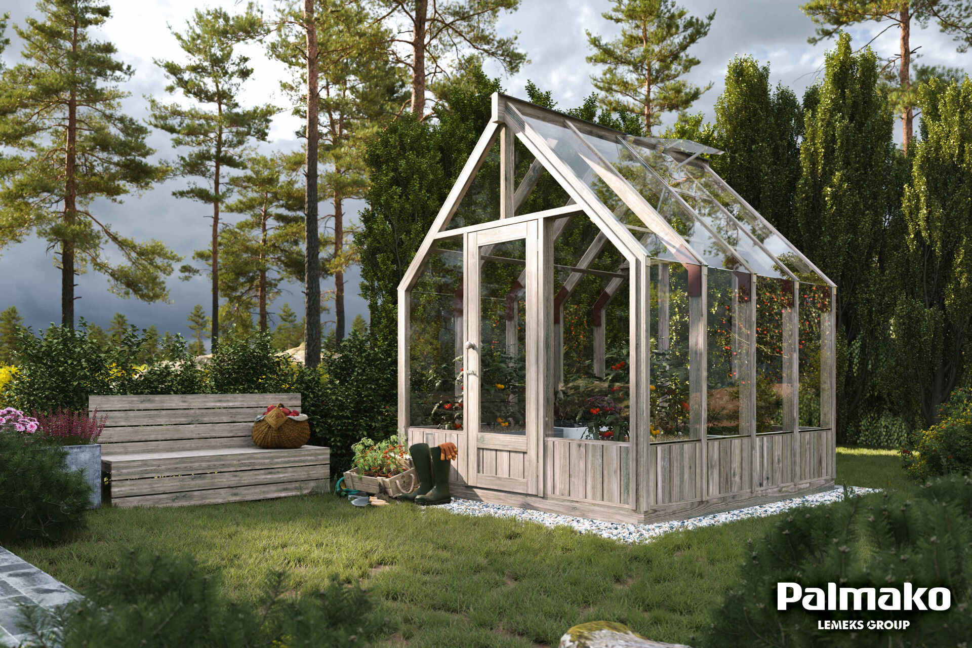 Palmako Gewächshaus Emilia 5,4 m²