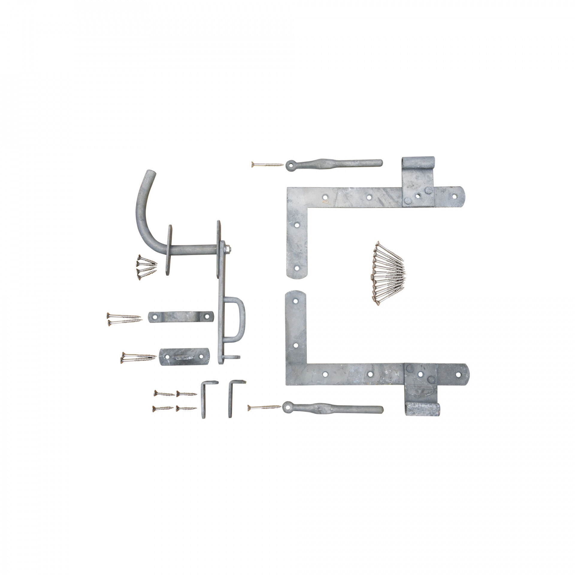 Beschlag f. Lamellen- &amp; Maxi-Zauntor, verzinkt, katonverpackt