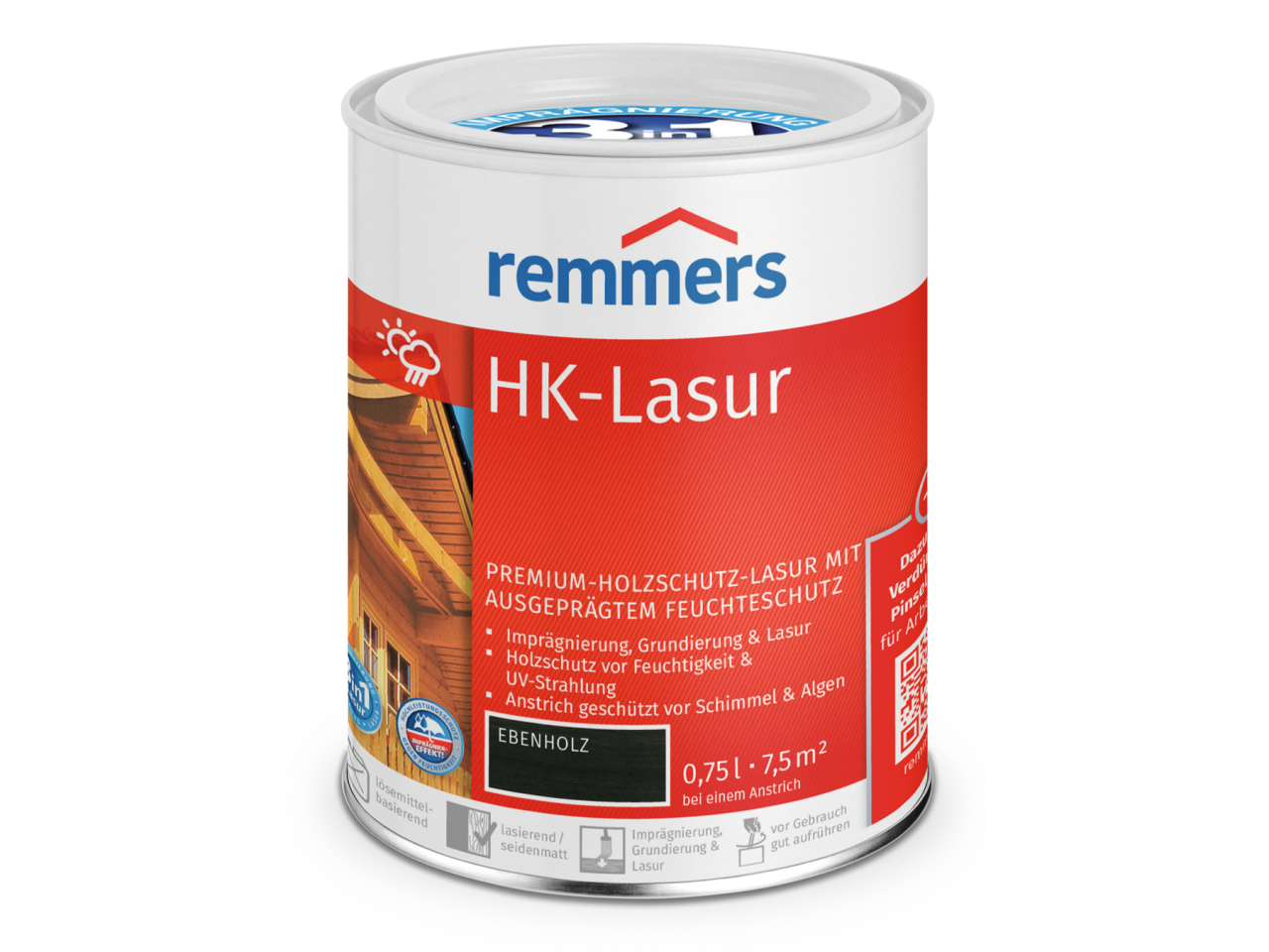 Remmers HK-Lasur 0.75 l, eiche rustikal (RC-360)