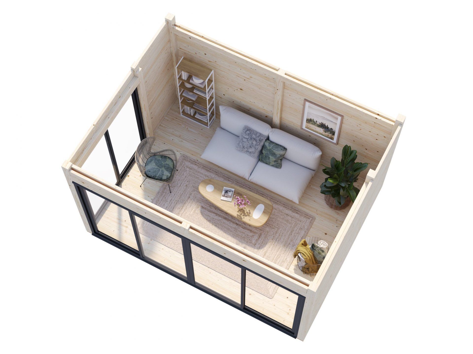 Palmako Pavillon Serena 12,6 m² Set 1 Slide
