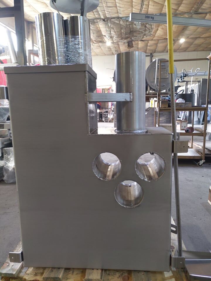 Holz Innenofen für Badebottich 25 KW