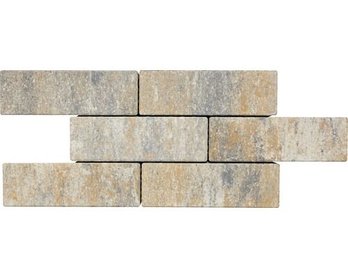 Pflasterstein Rechteckpflaster Crescendo 30x10x8 cm, Muschelkalk mit Microfase