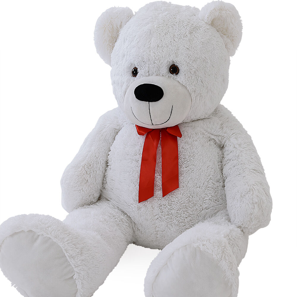 Plüschtier Teddybär XXL Weiß 150cm