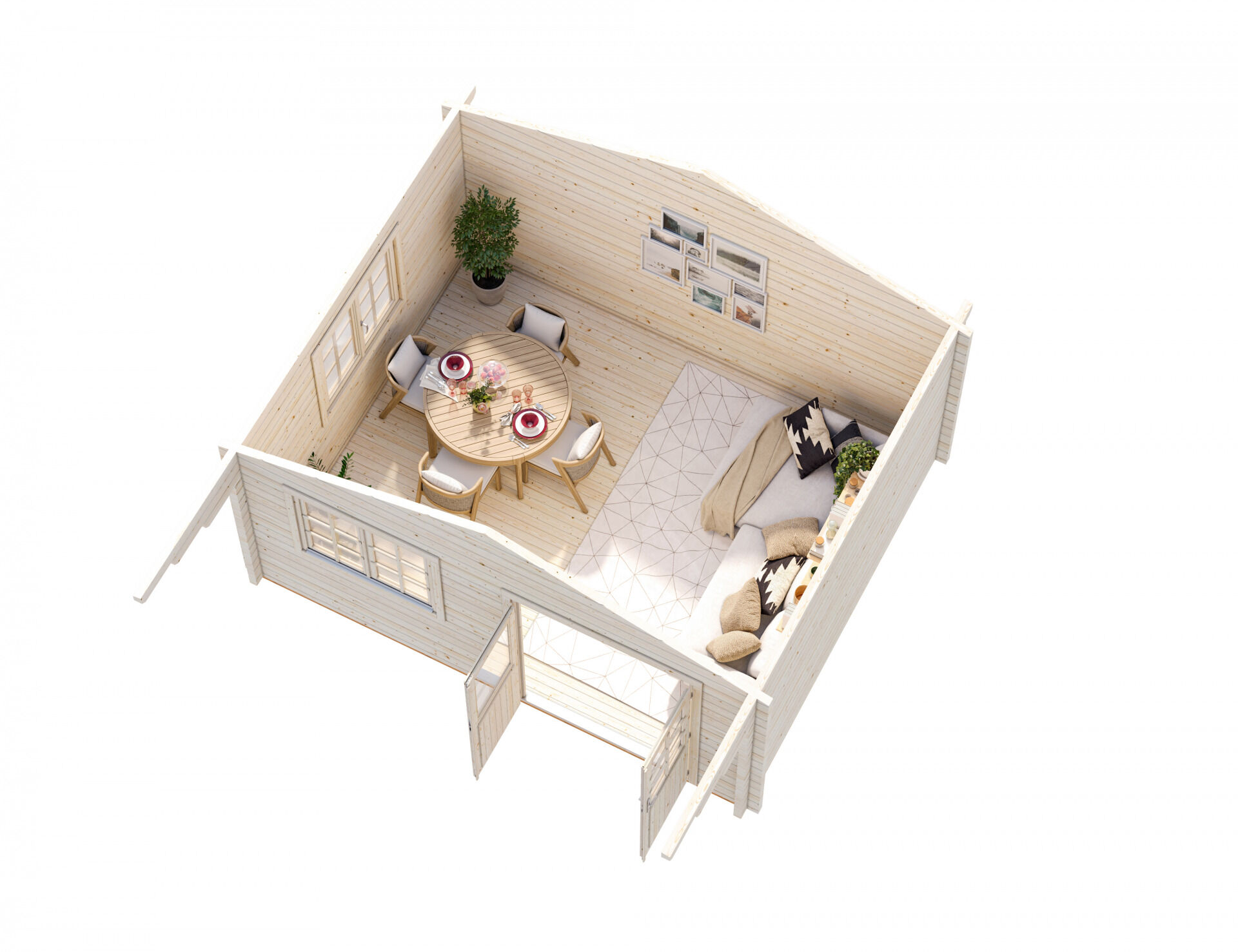 Palmako Gartenhaus Helena 15,1 m²