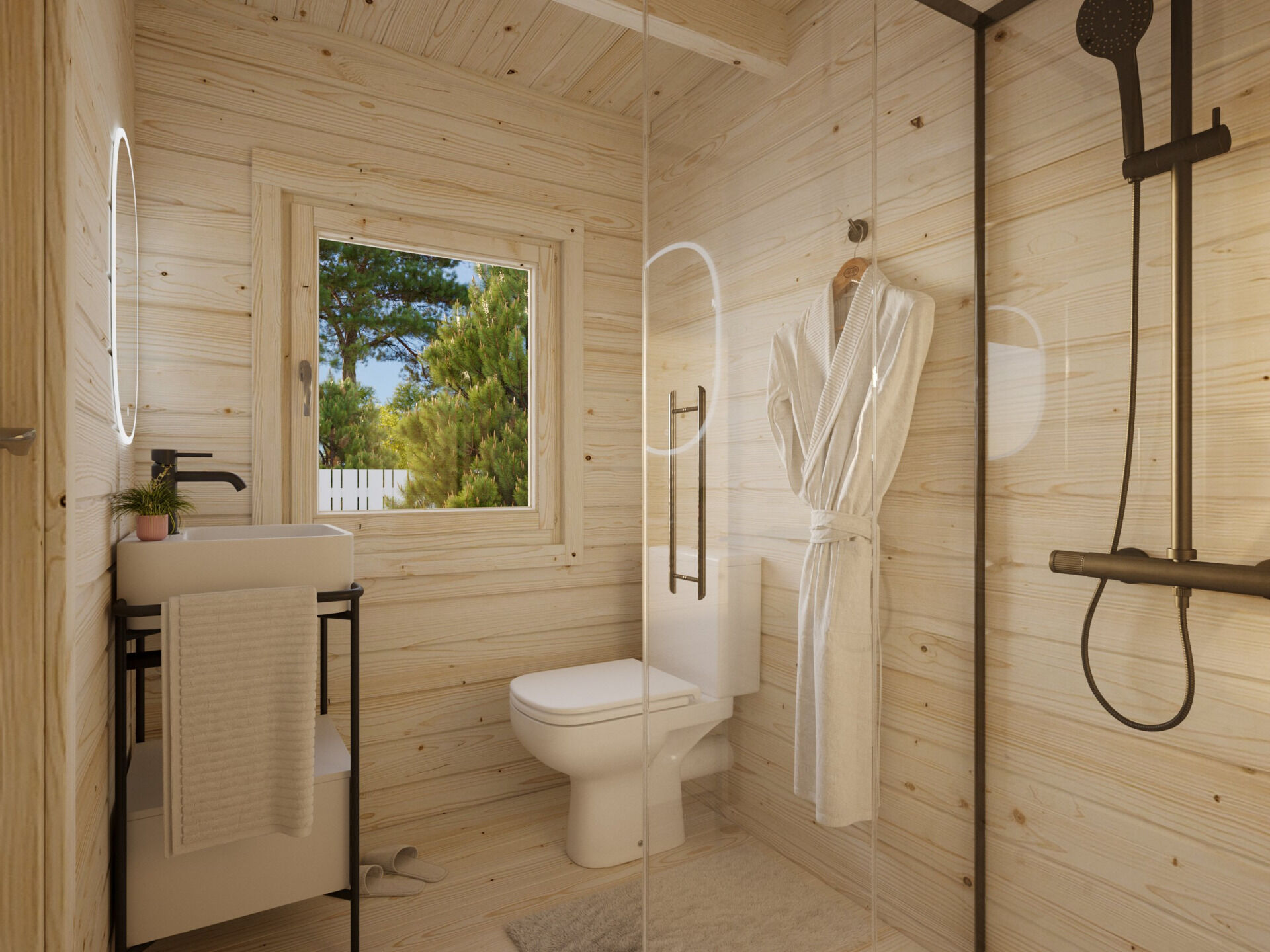 Palmako Ferienhaus Emily 40,1+5,2 m²