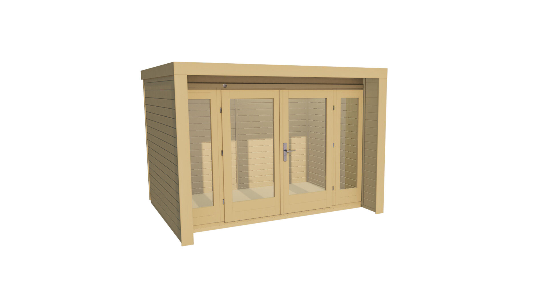 weka Design-Gartenhaus 263 - 3,1x3,2m