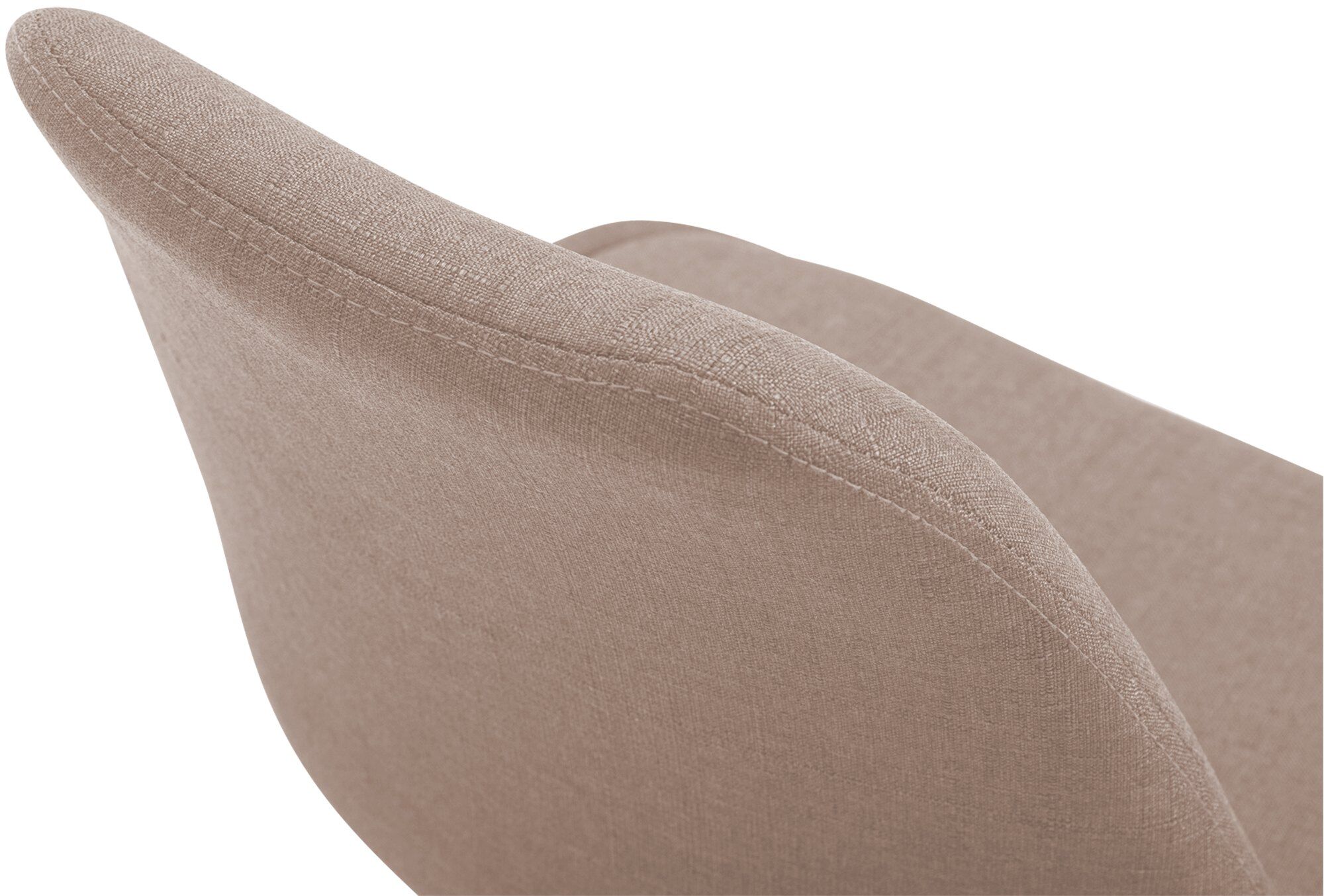 Stuhl Maverick B Stoff, taupe