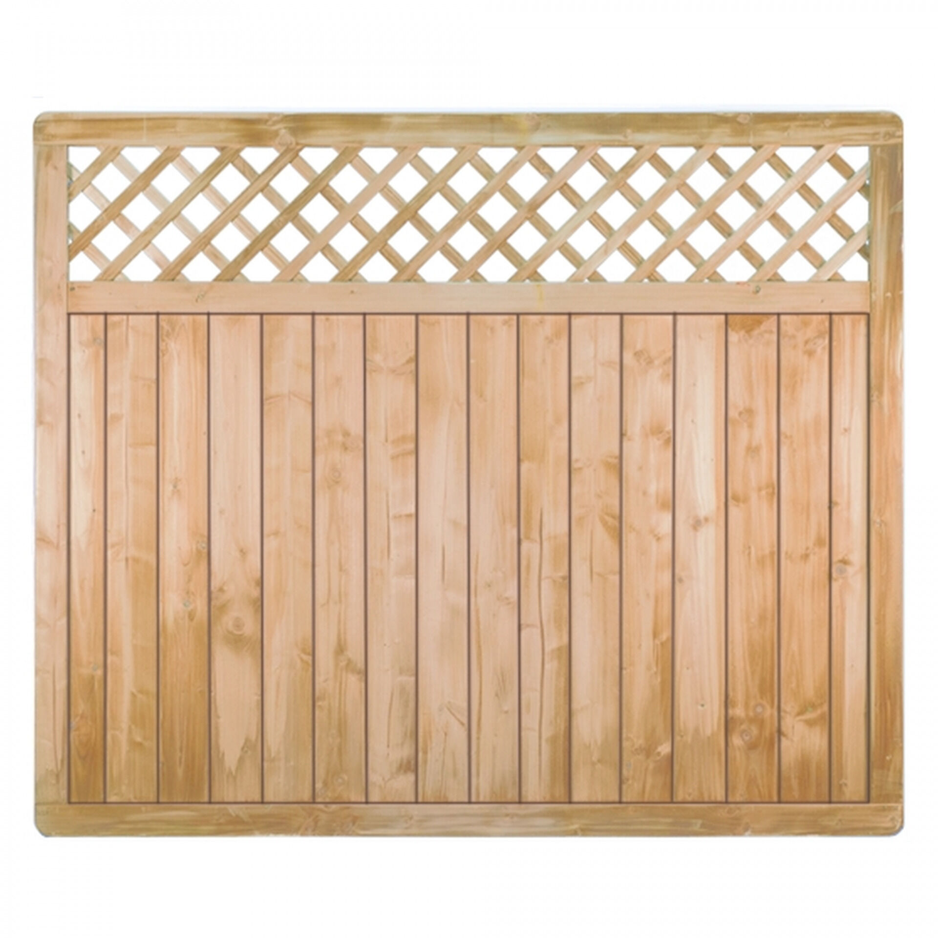 CLASSIC-Serie-Senkrecht Ranki, 180 x 150 cm, kdi-grün, Rahmen 40/70 mm, Profilbretter 16/118 mm