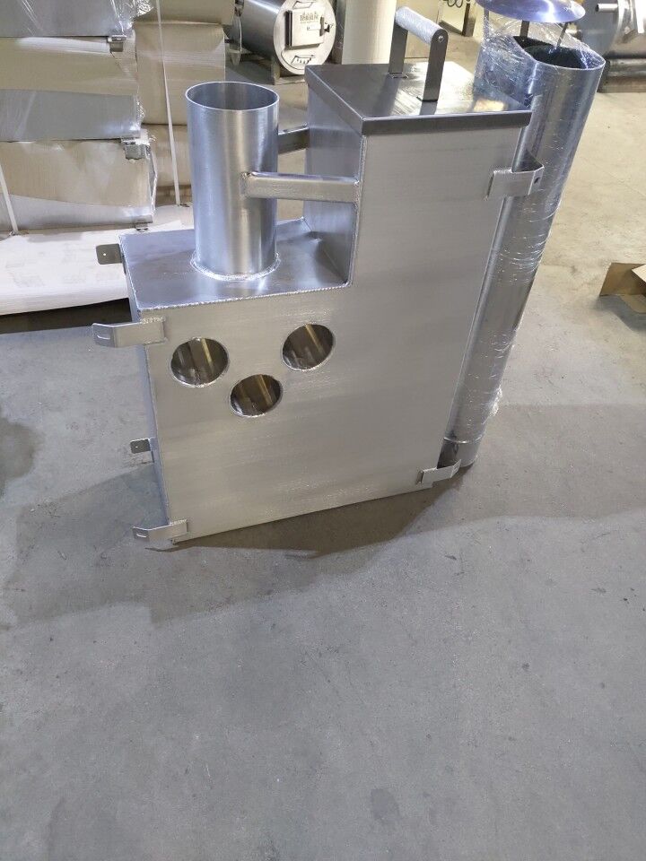 Holz Innenofen für Badefass 30 KW, Aluminium 5754