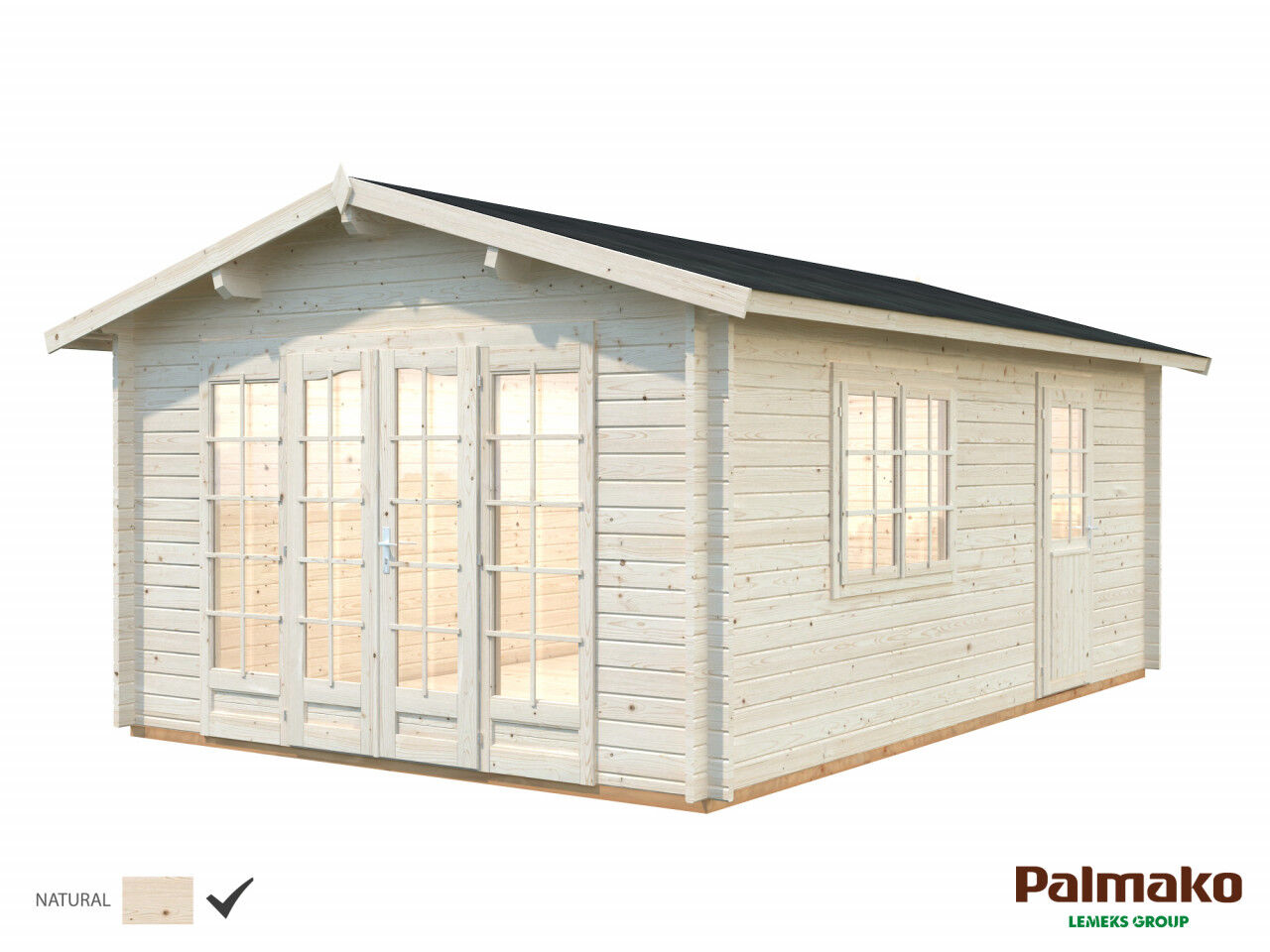 Palmako Gartenhaus Irene 19,0 m²