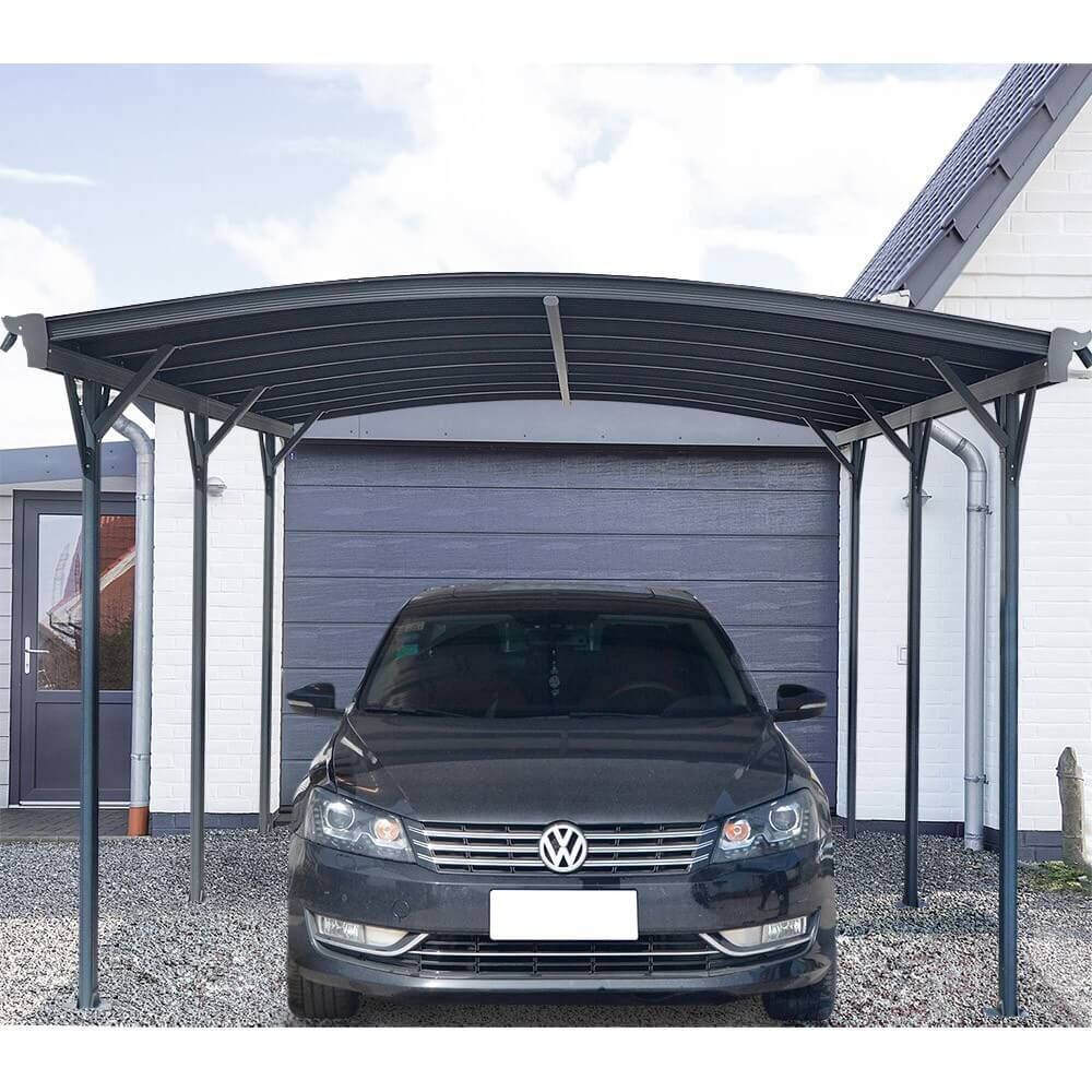 Design Carport FALO - 505 x 300 cm Anthrazit