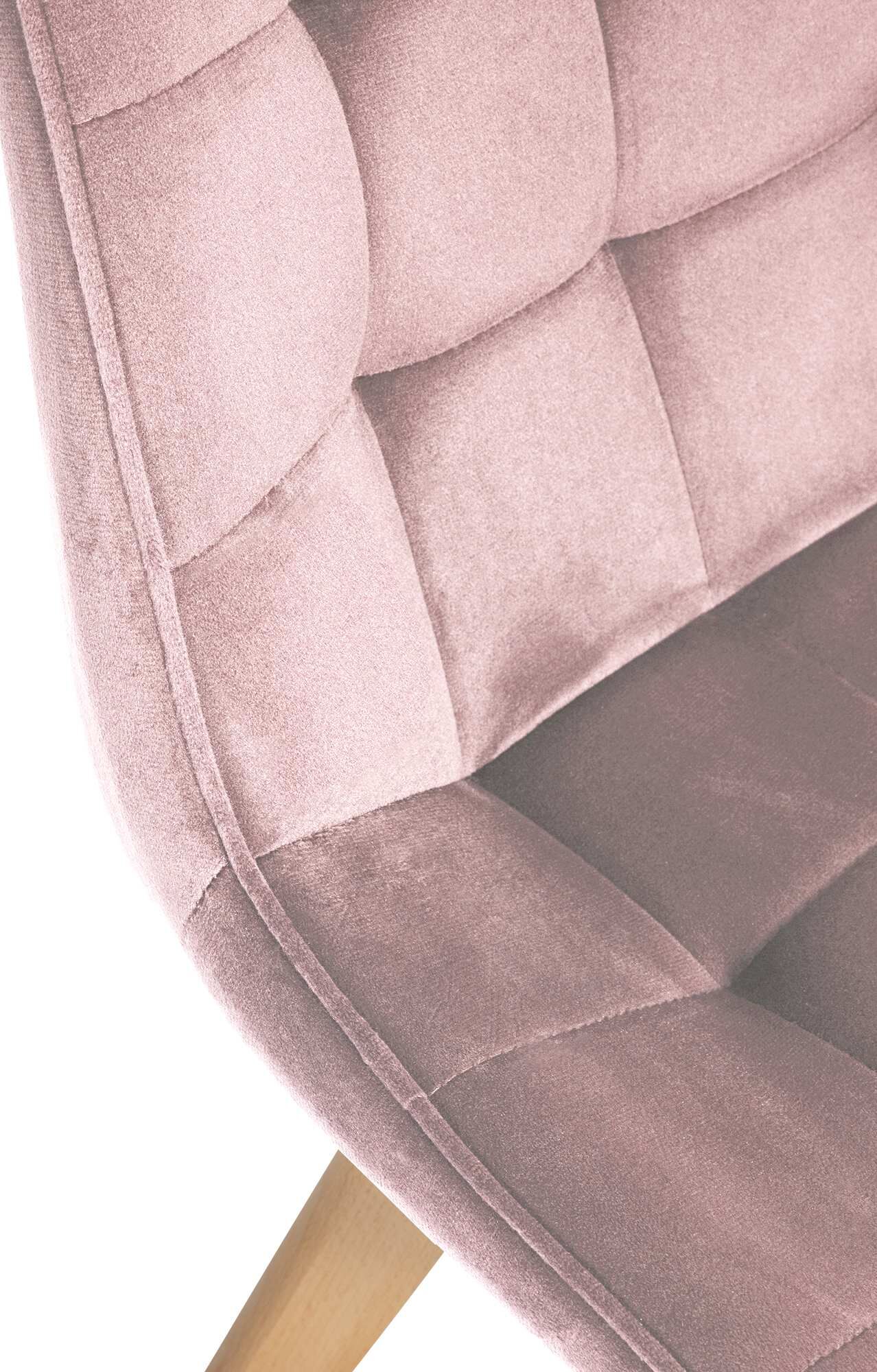 2er Set Stühle Brook Samt, pink