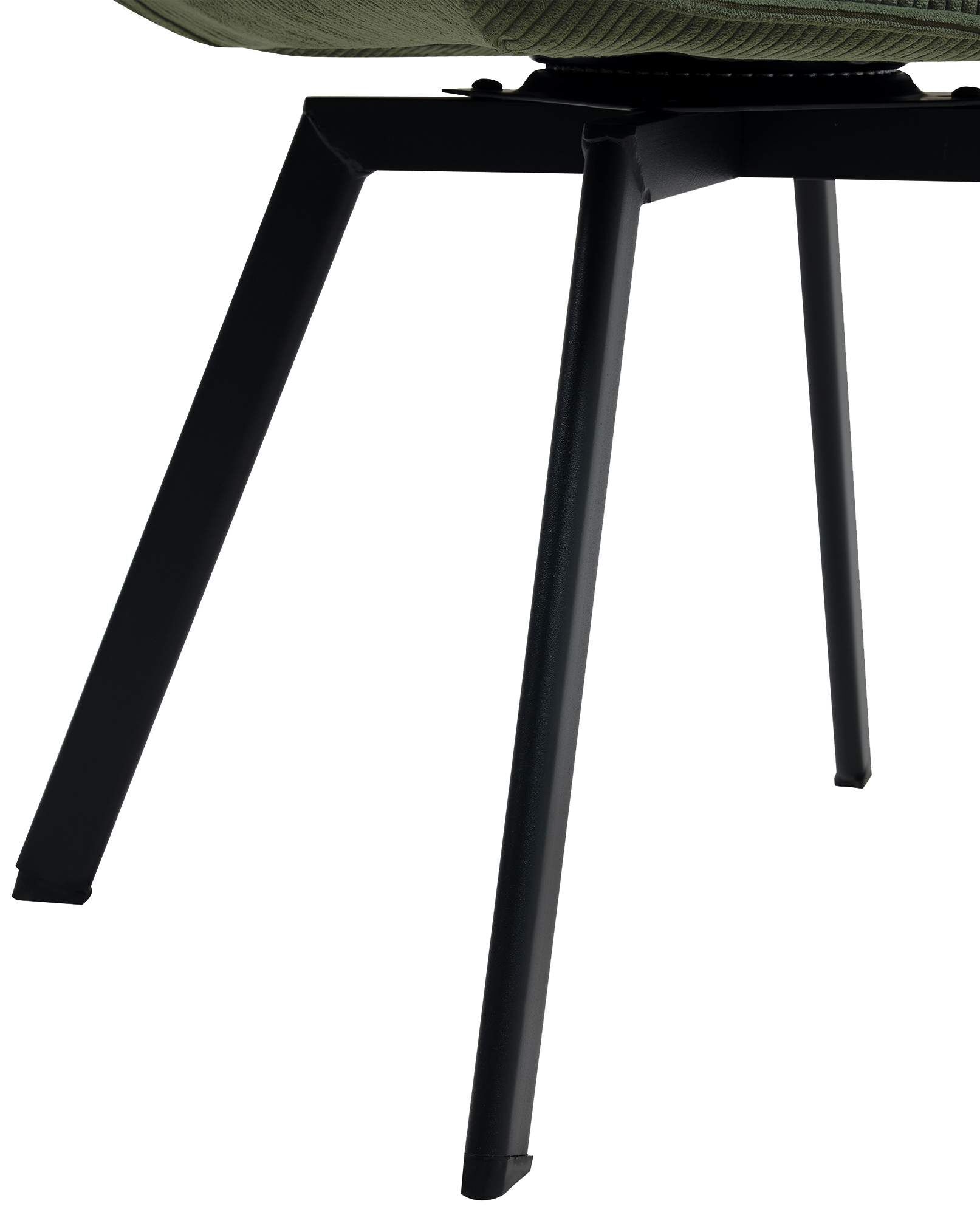 Esszimmerstuhl Jordi Cord, grün