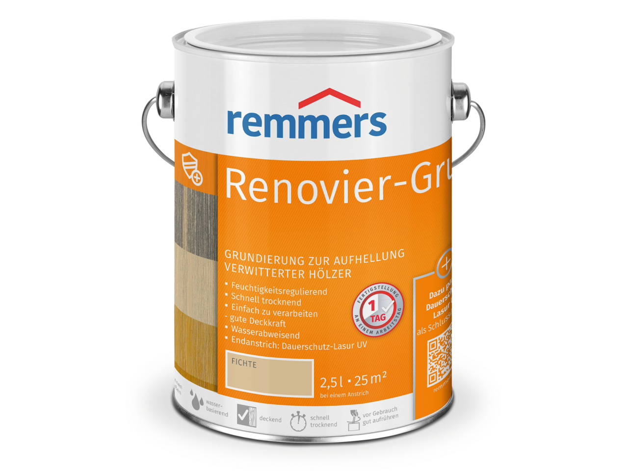 Remmers Renovier-Grund 2.5 l fichte