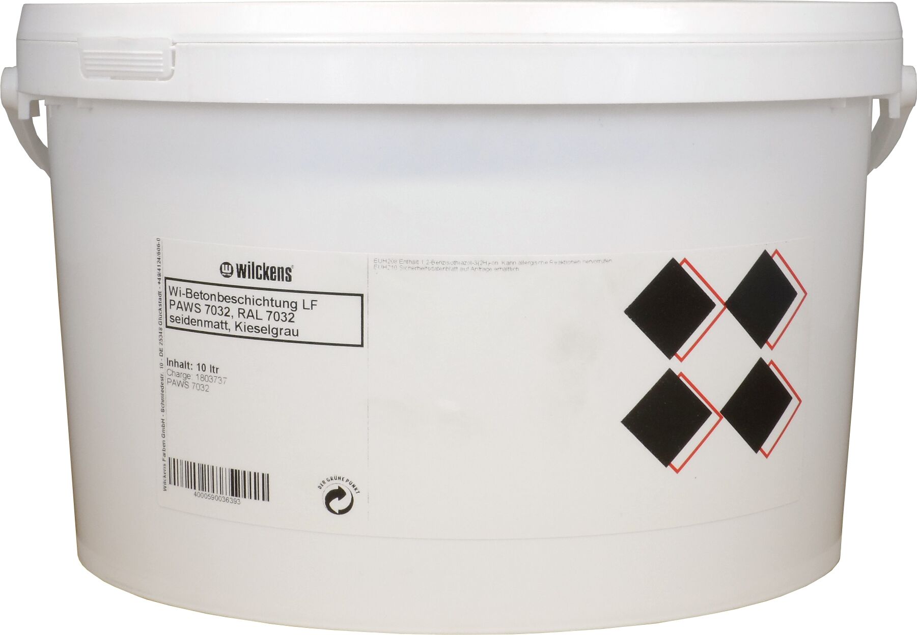 Wilckens Betonbeschichtung LF RAL 7001 Silbergrau 10l