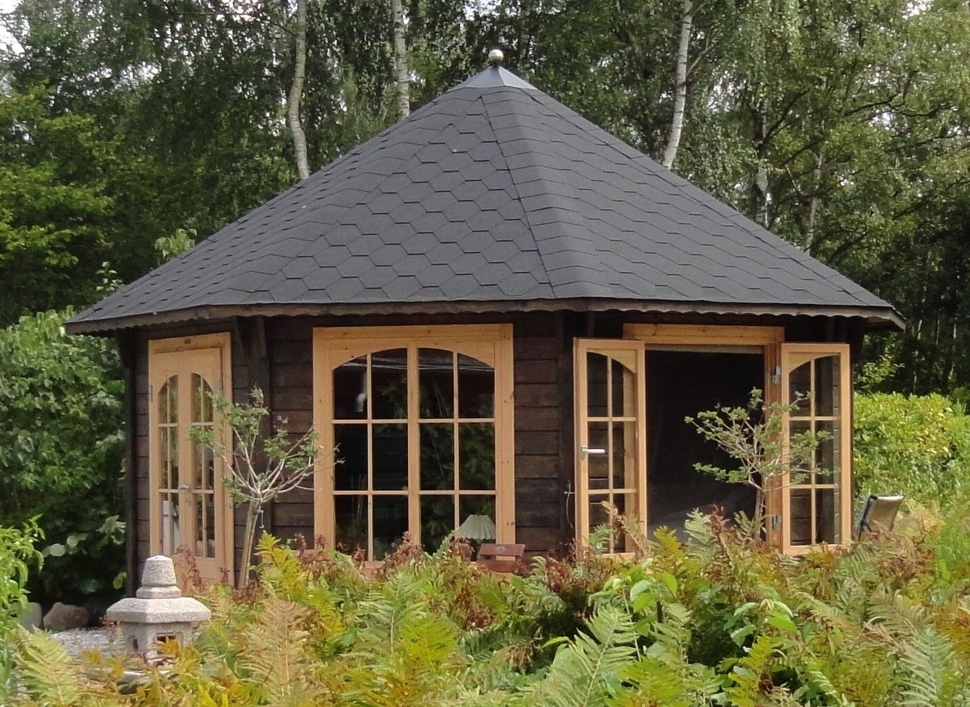Pavillon Palermo 17 m2, schwarz